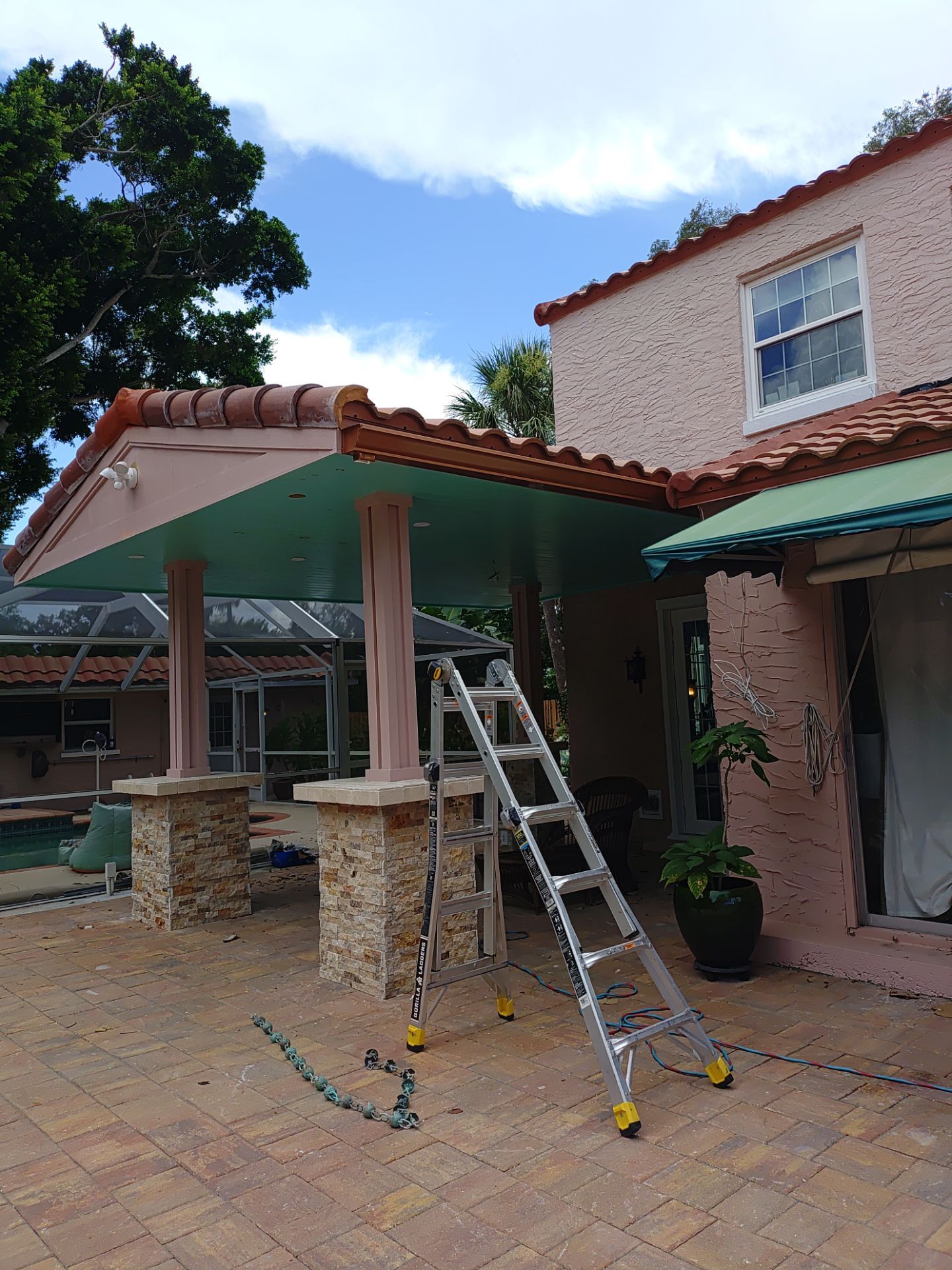 Bronze Gutter Installation in Sarasota FL by Gutter Professors