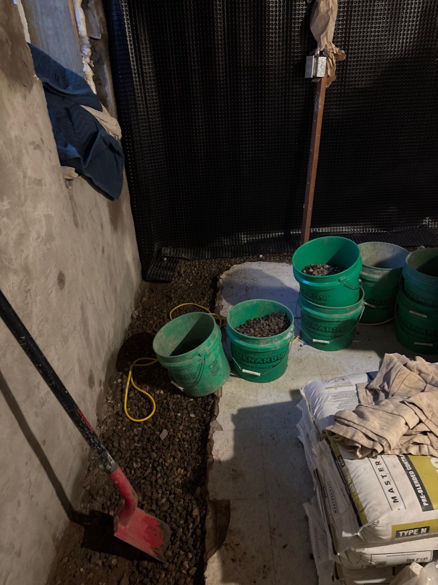 Interior Drain Tile & Wall Drainage in St. Paul, MN by Waterproofing Northeast
