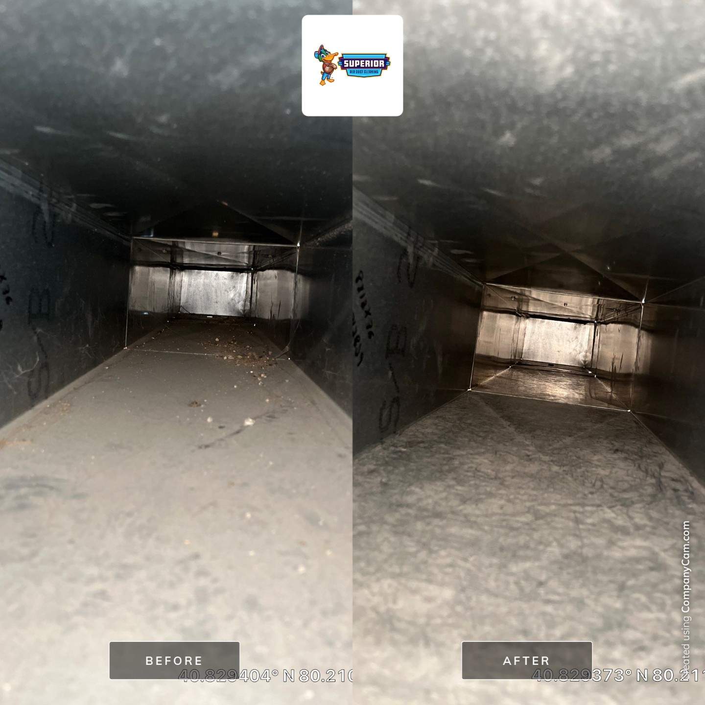 Air Duct Cleaning With a Vacuum Truck in Fombell, PA by Superior Air Duct Cleaning