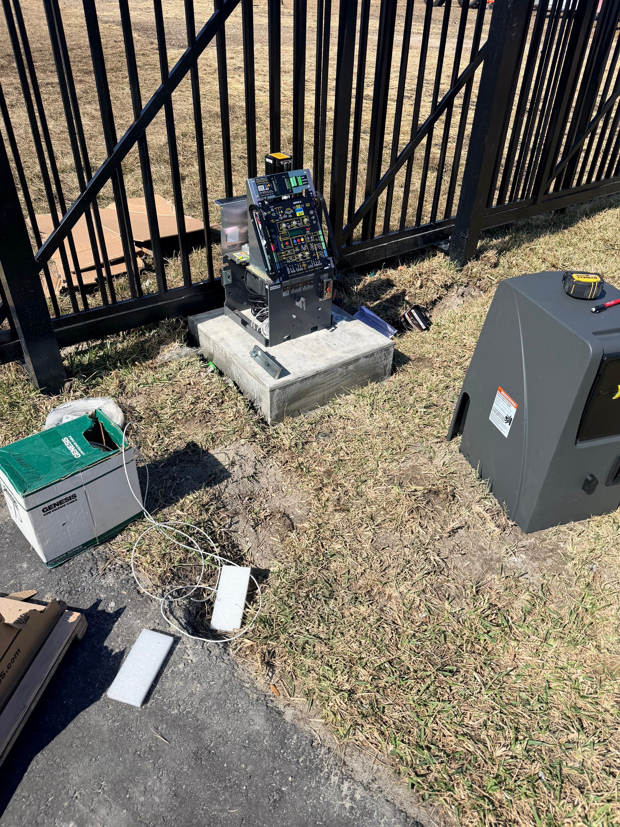 Slide Gate Operator Installation with MAX Control Board – Melbourne, FL by TeleCommPro