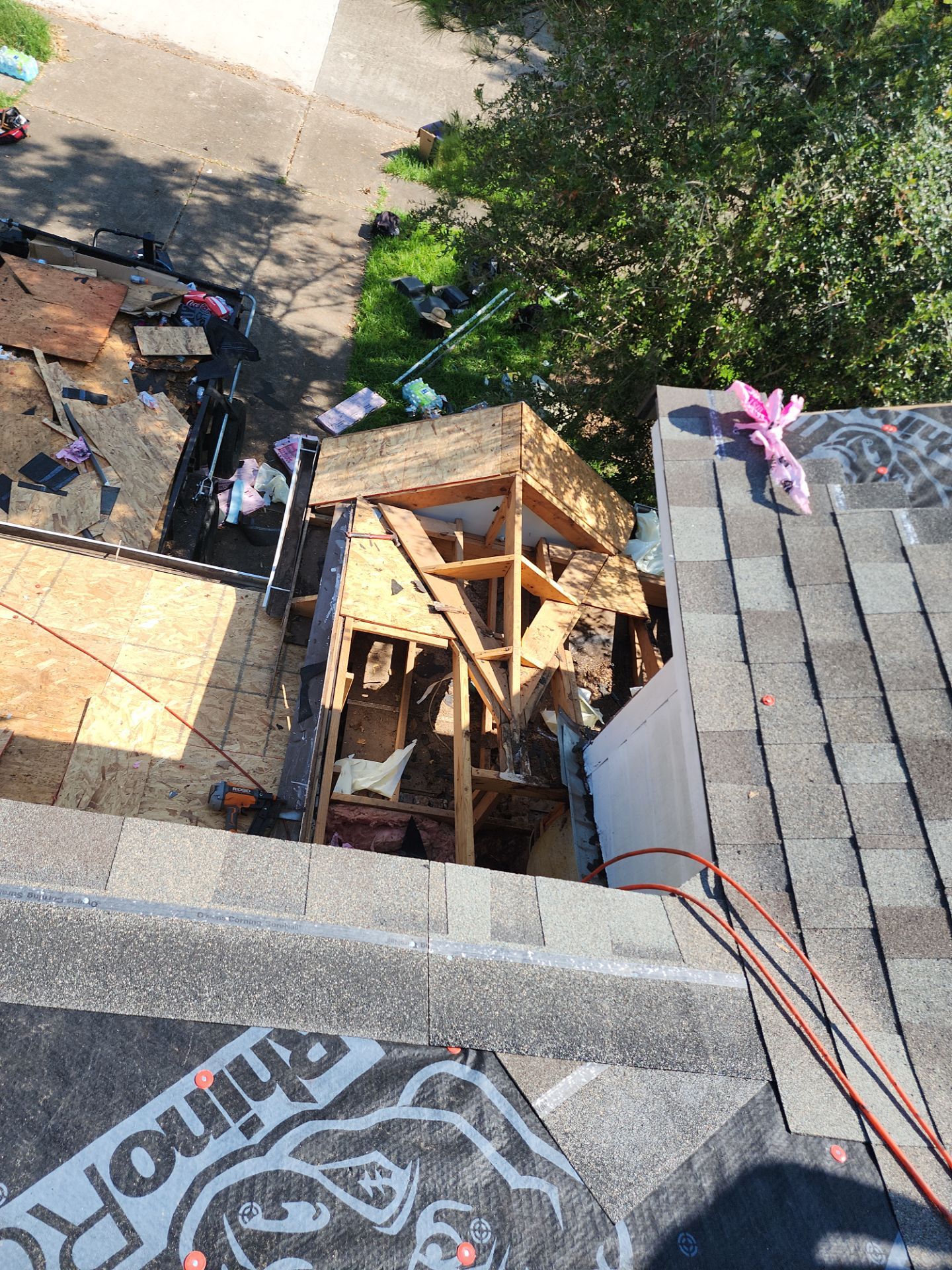 Residential Roofing Repair using Owen's Corning Duration (Lifetime) Shingles by Roof Repair Services LLC
