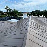 24ga 1" Nail-Strip Buckskin  by Total Roofing System The Metal Roof Experts