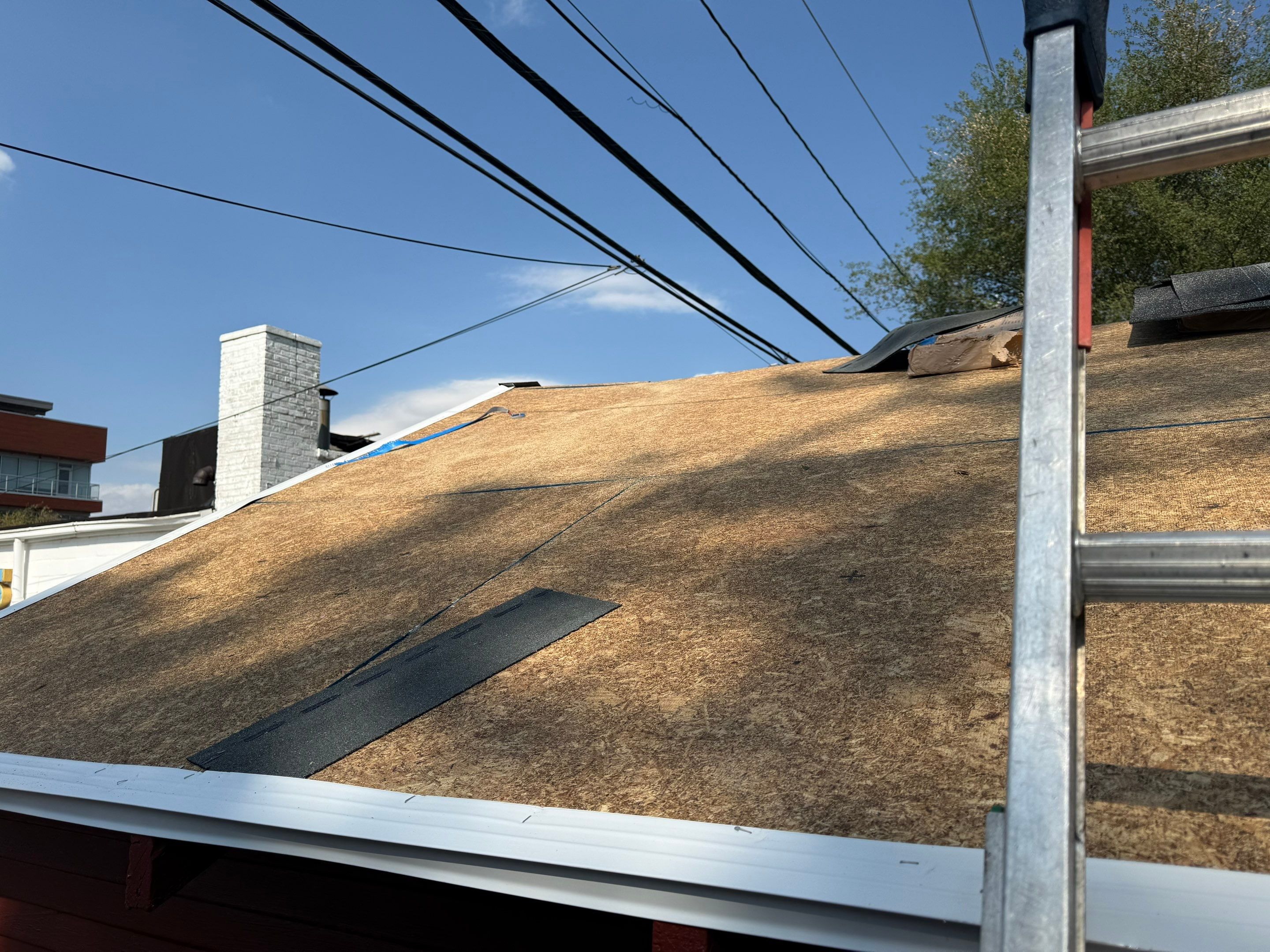 Project in Ferndale by Eave Roofing