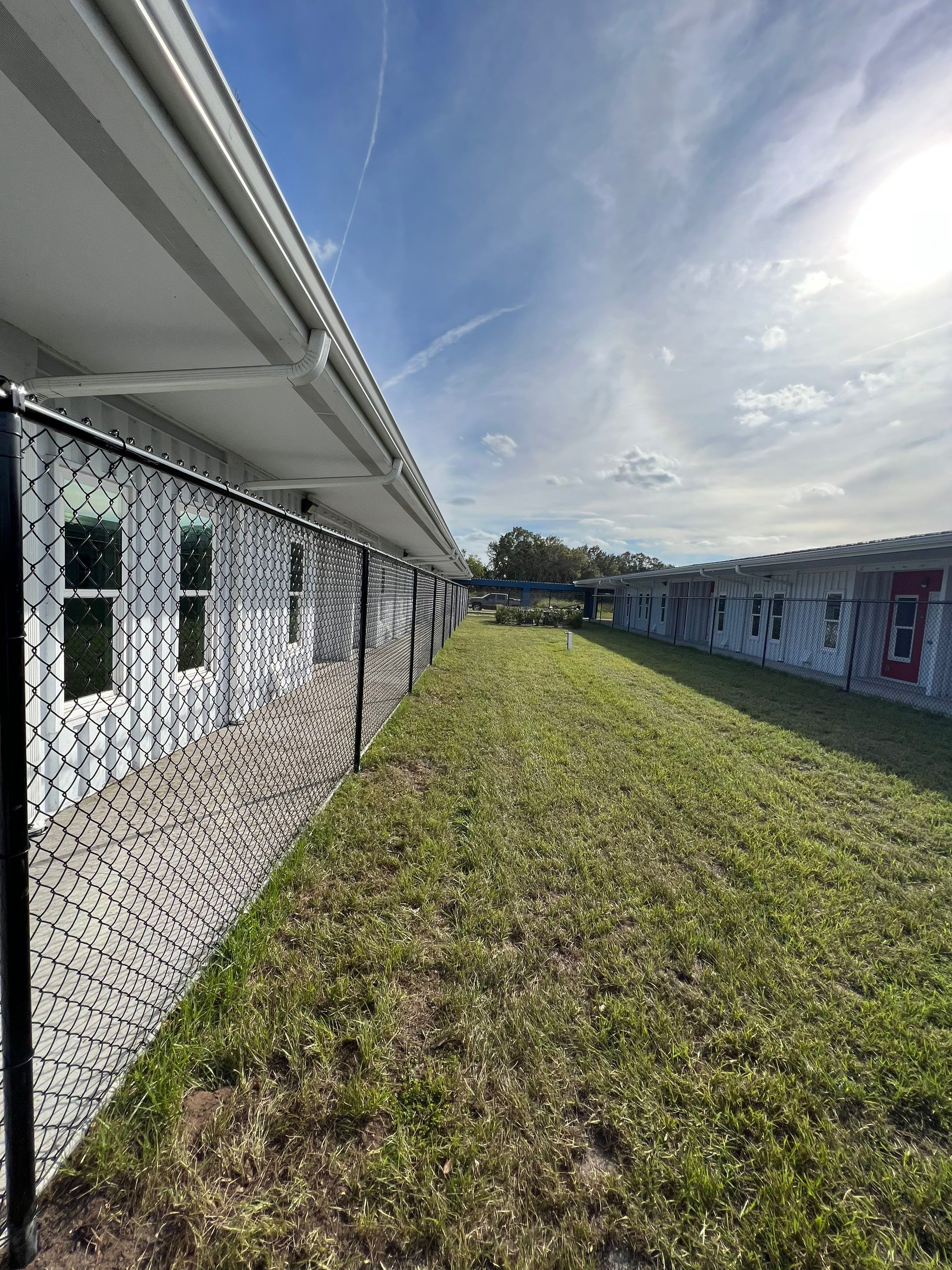 Chain-link Fence Installation using Galvanized Chain Link Fence by Asap fence and gates, LLC