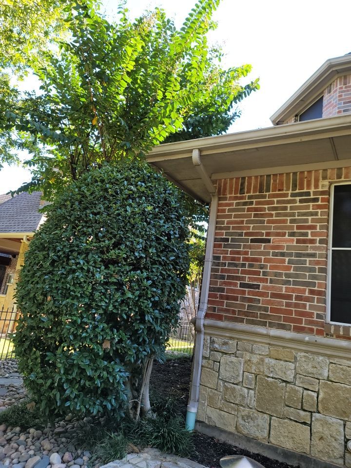 Insurance Claim Roof and Gutters using Owens Corning - Duration- Estate Gray -New Gutters - Exterior paint by Tex-Line Roofing