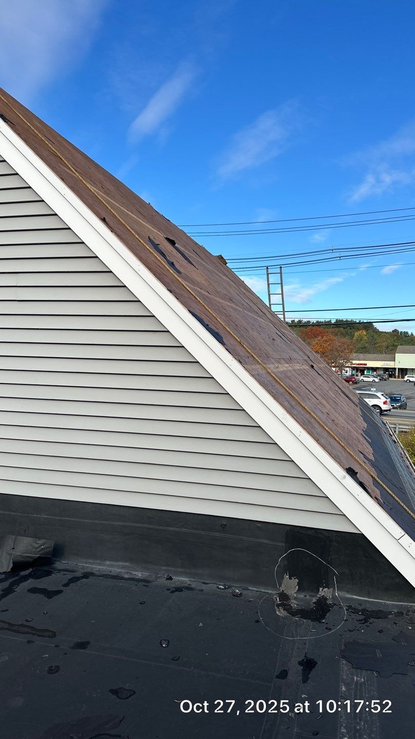 Acton EPDM Roof Edge Reconstruction with Tapered Insulation System by Mighty Dog Roofing of Greater Middlesex County