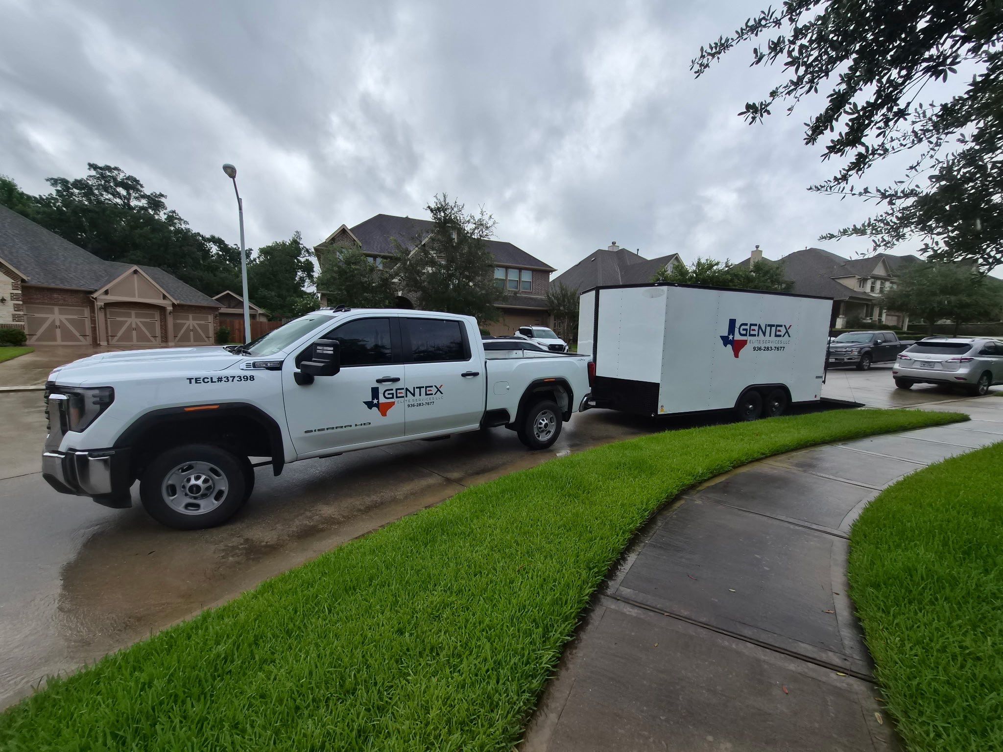 Kohler 20RCA Standby Generator Installation in Conroe, Texas by GenTex Elite Services
