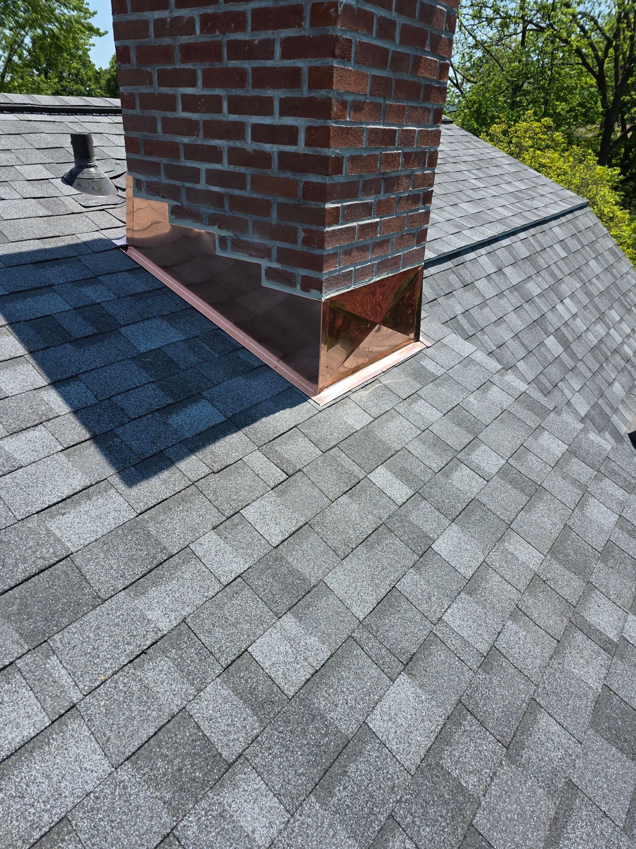 Owens Corning Duration: Slatestone Gray + Cedar Shingles + EPDM in Middletown by Golden Shield Roofing
