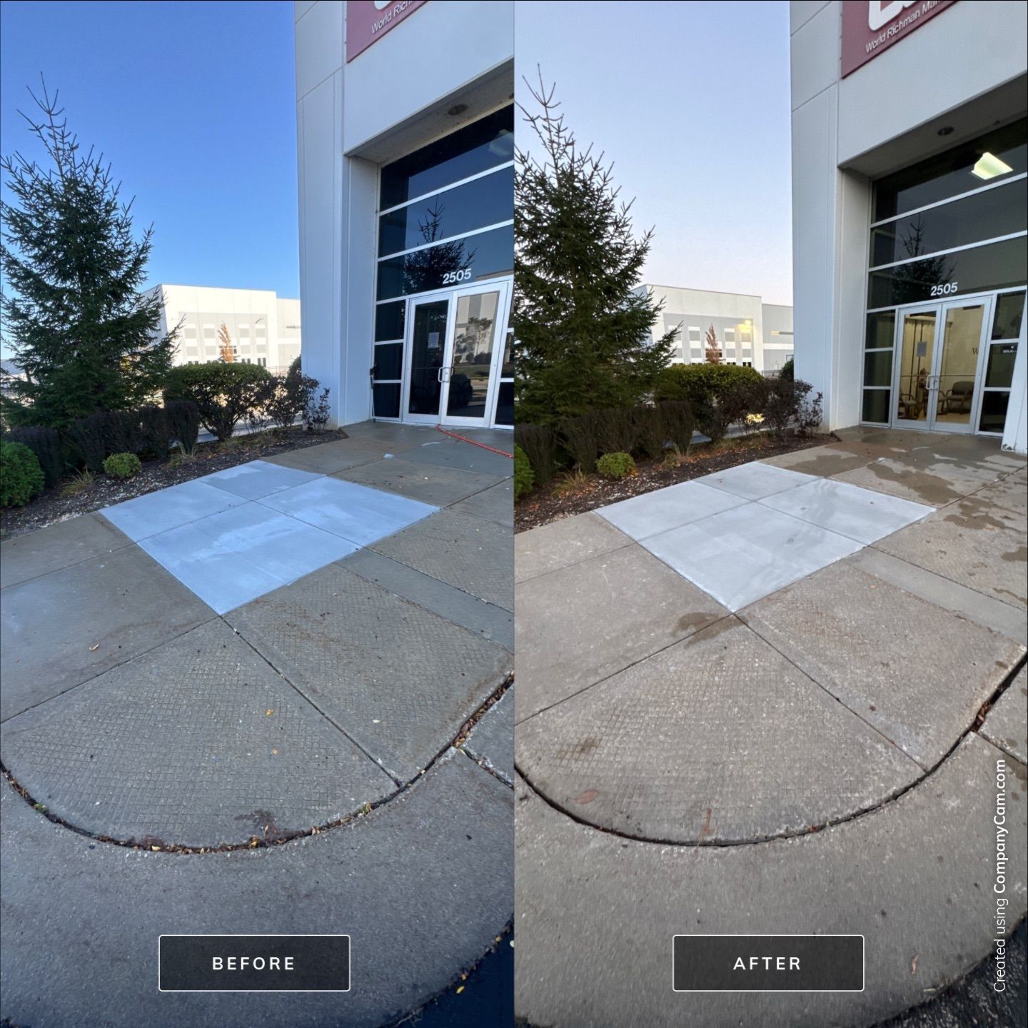 Project in Elgin by Simmons Power & Soft Washing