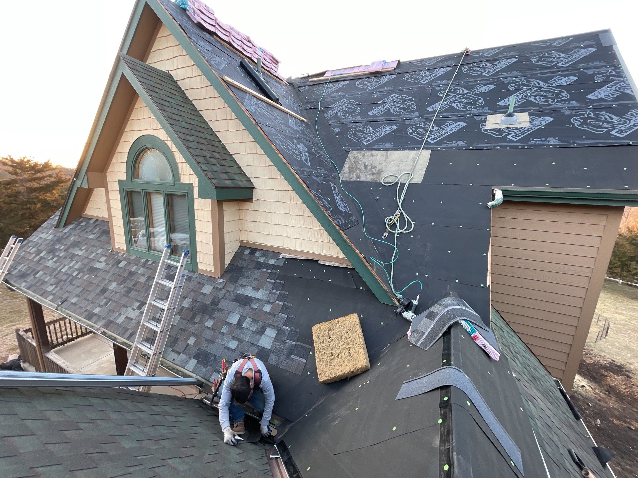Project in Eudora by HT Roofing & Construction, INC