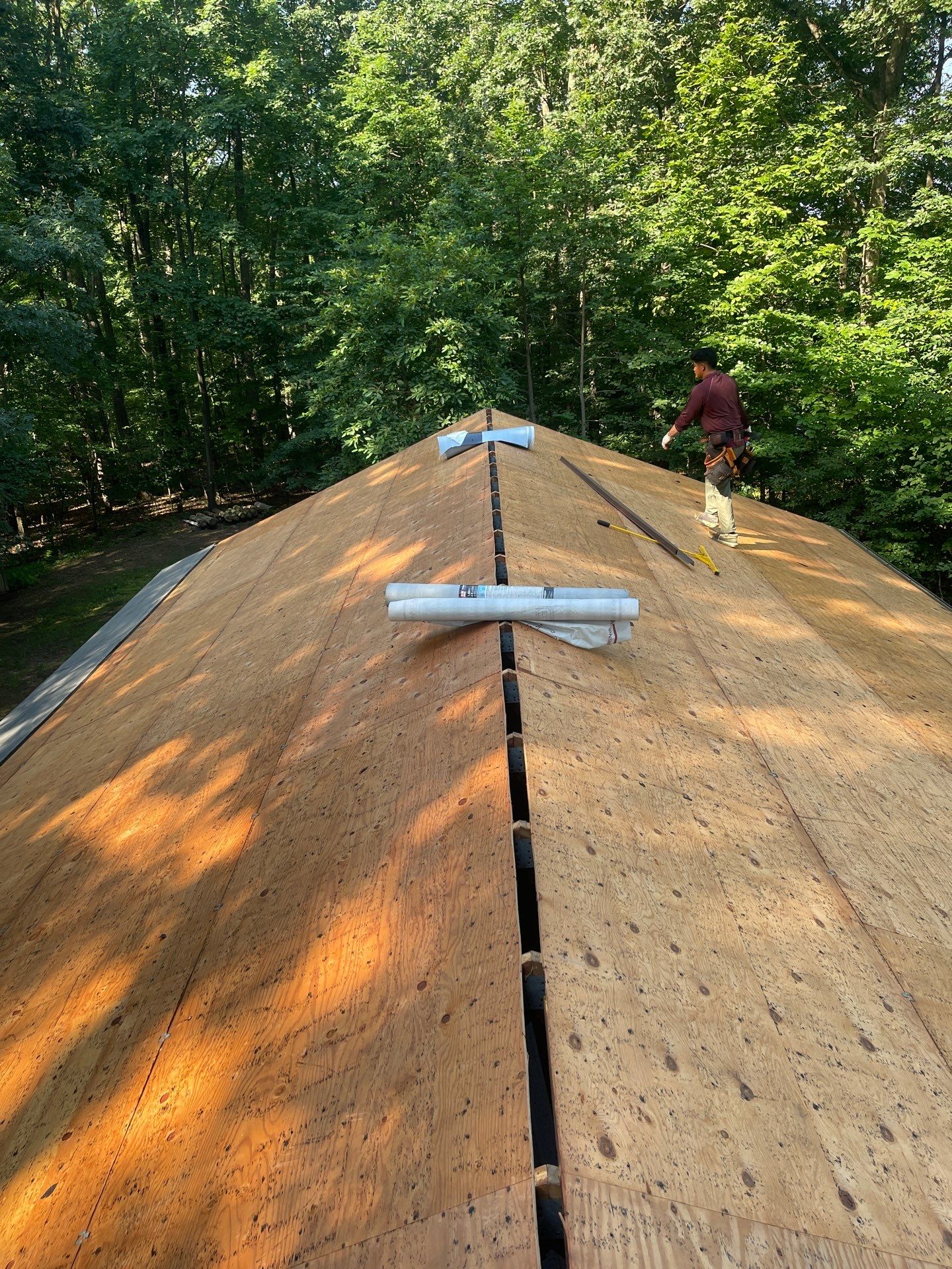Carport Shingle Roof Replacement in New Windsor MD by Bealing Roofing & Exteriors