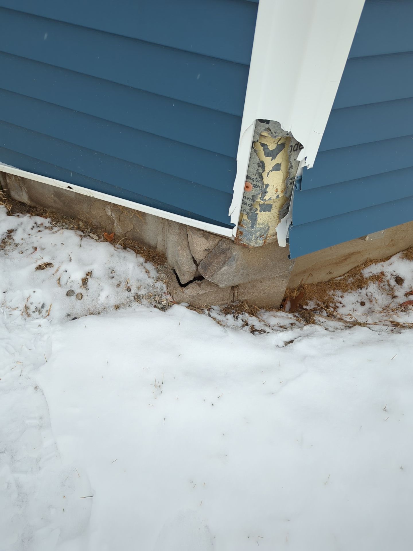 Bowing Wall using Fortress Invisibeams  by ACE Waterproofing & Basement Solutions