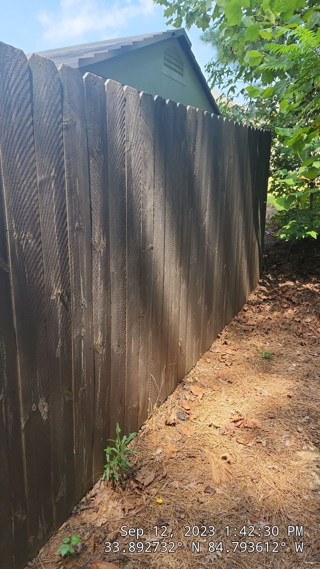 Fence Restoration using Chocolate by SSE by Titans of Timber Fence & Stain