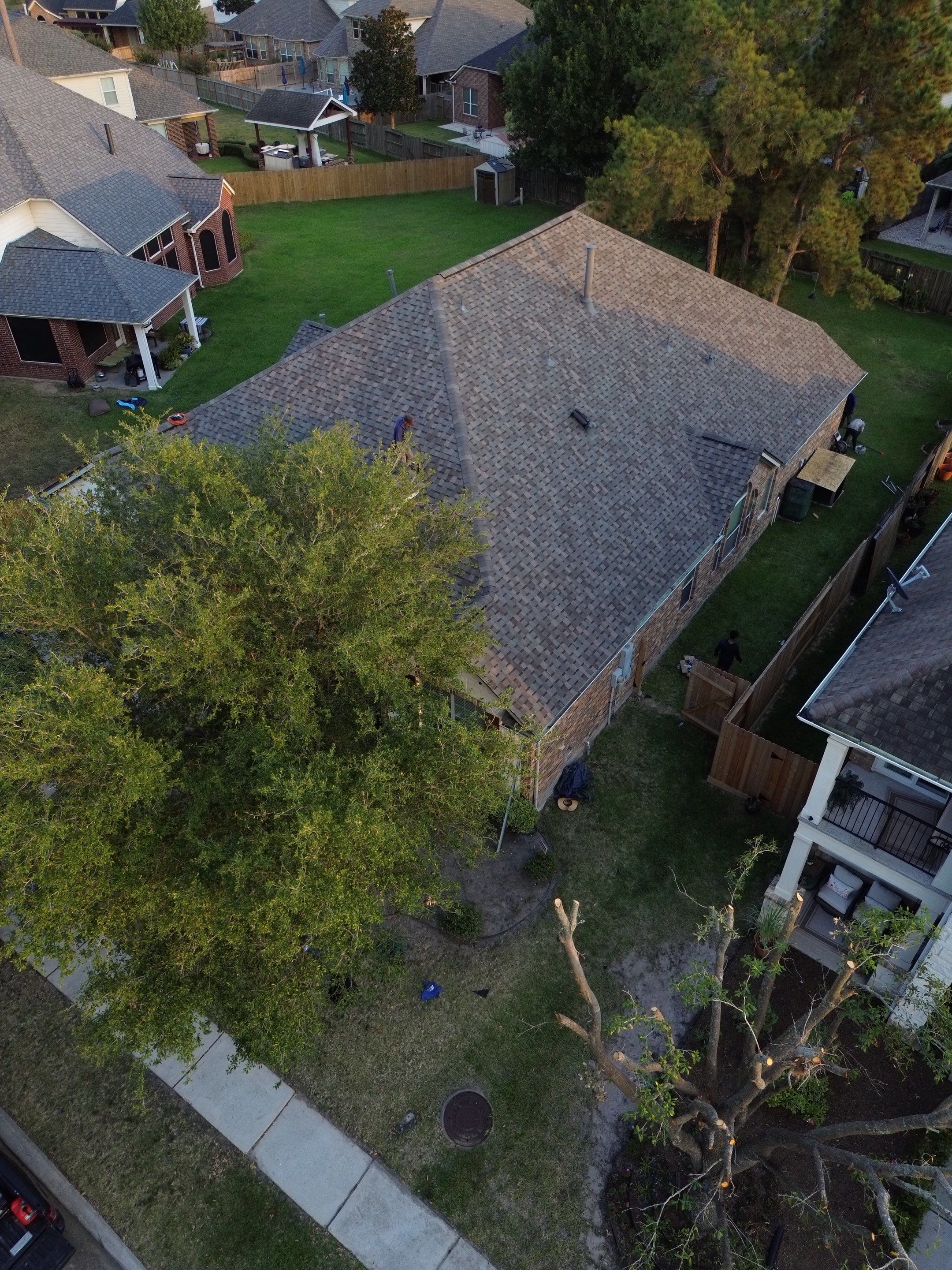 Roof Remplacement with Atlas shingles by CAP Roofing and Construction LLC