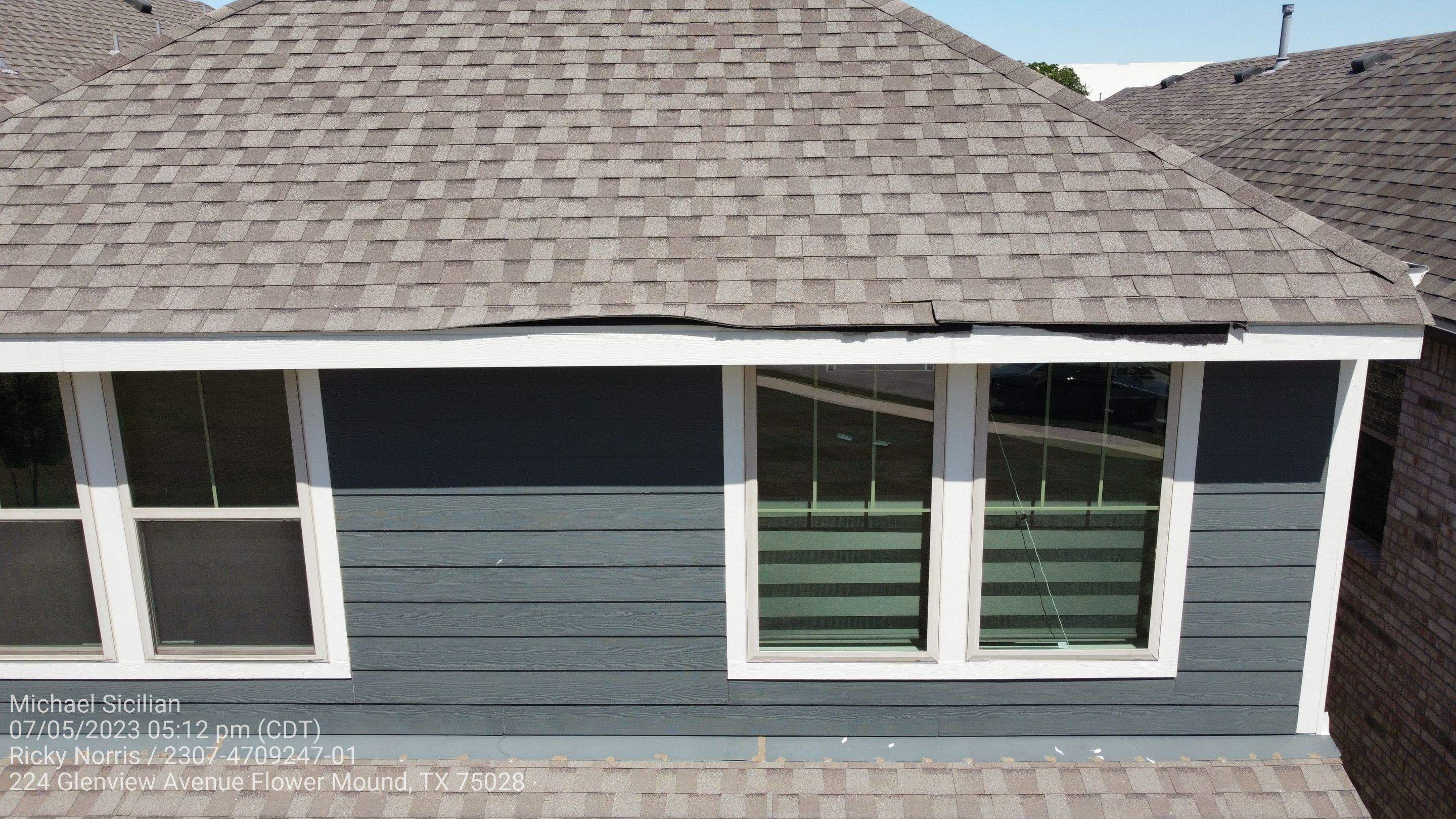 Project in Flower Mound by Zeus Exteriors