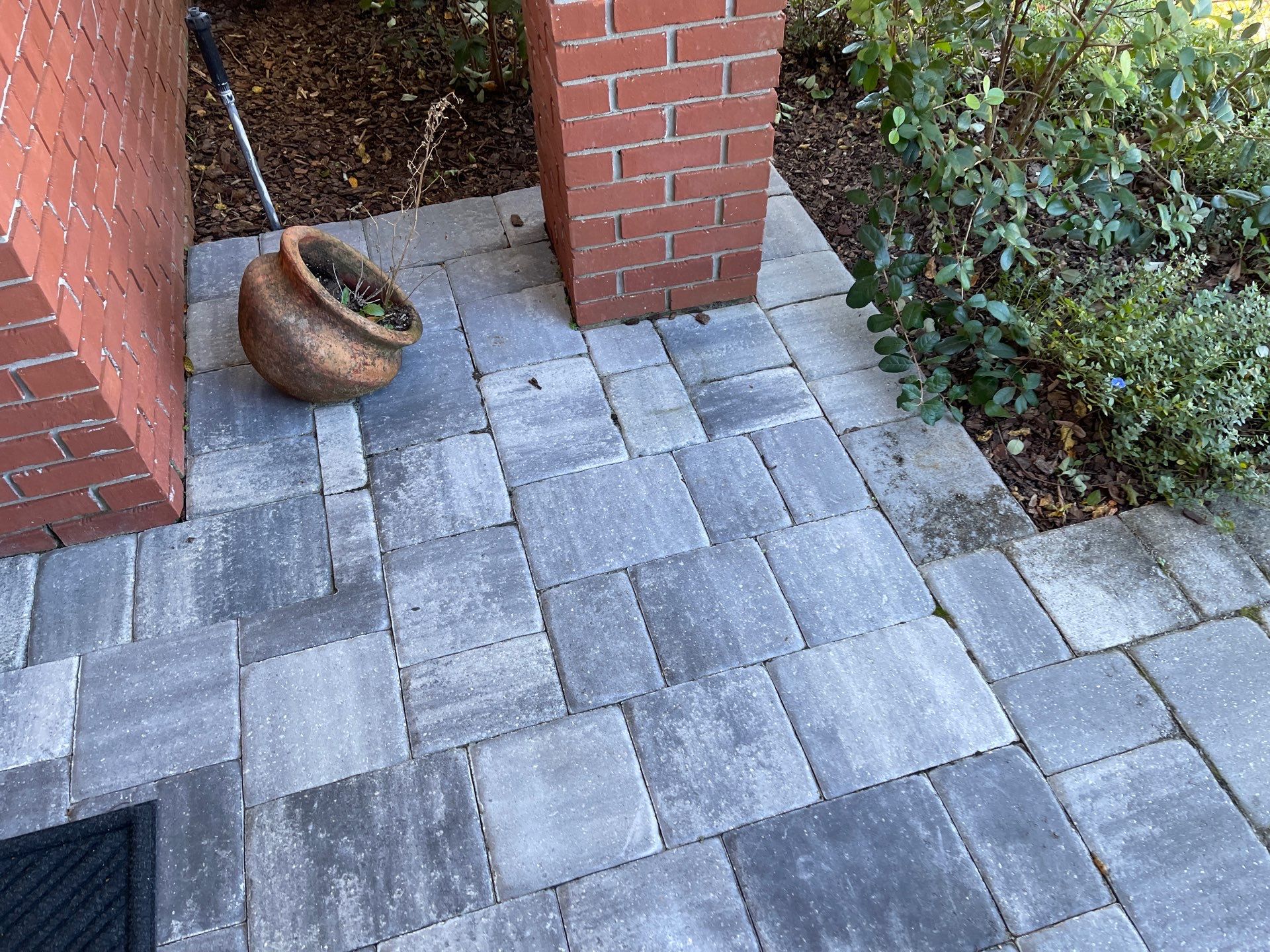 Paver Driveway using Concrete Sealant and PolySand by DuraSeal