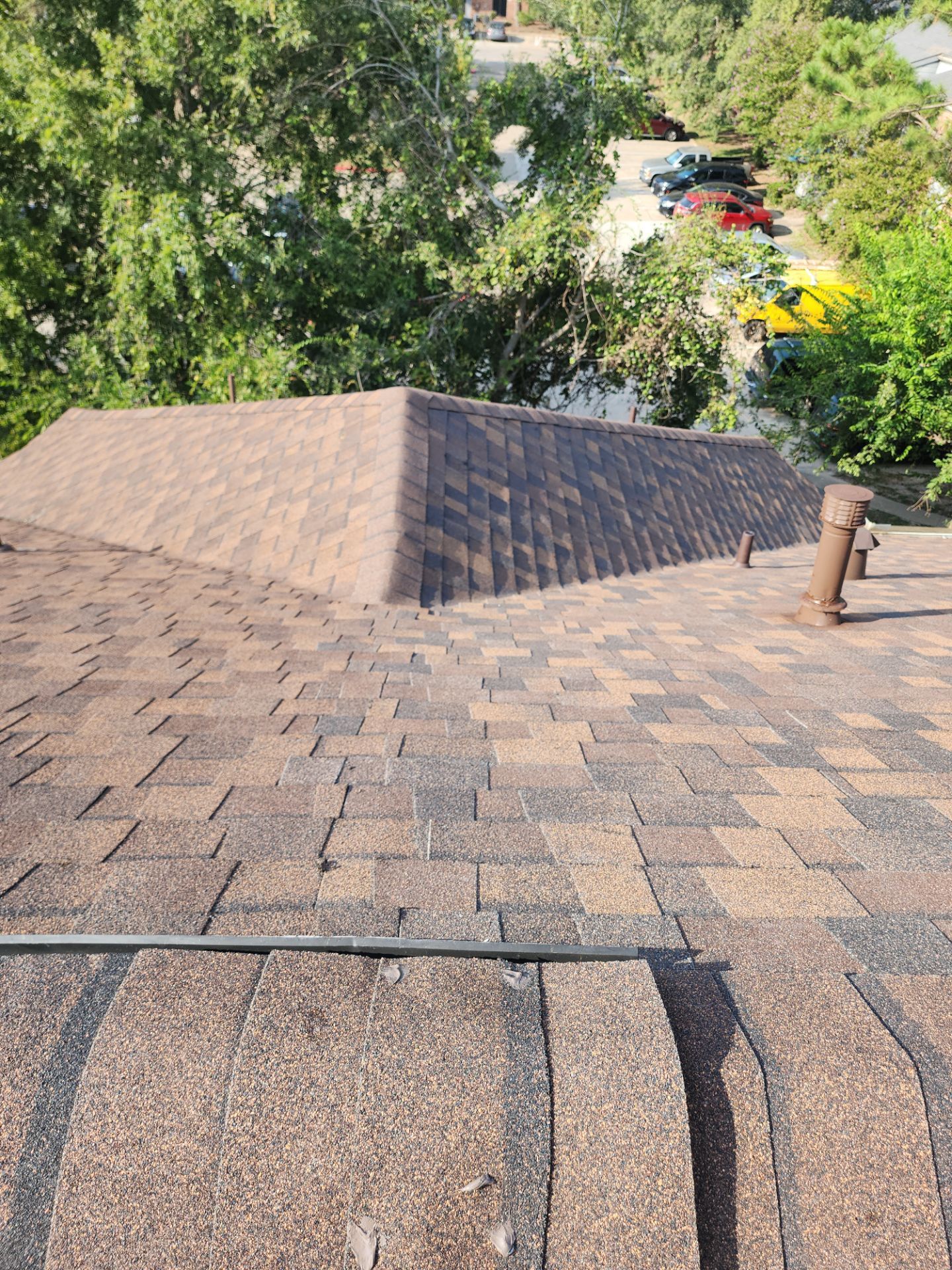 Residential Roofing Installation using Owen's Corning Duration (Lifetime) Shingles by Roof Repair Company