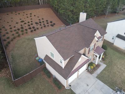 Residential Roofing Installation using Timberline HDZ Hickory