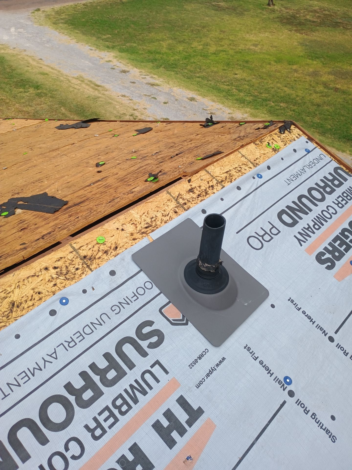GAF Timberline Architectural Shingle Roof Replacement in Wynnewood by BANA Roofing and Solar Supply