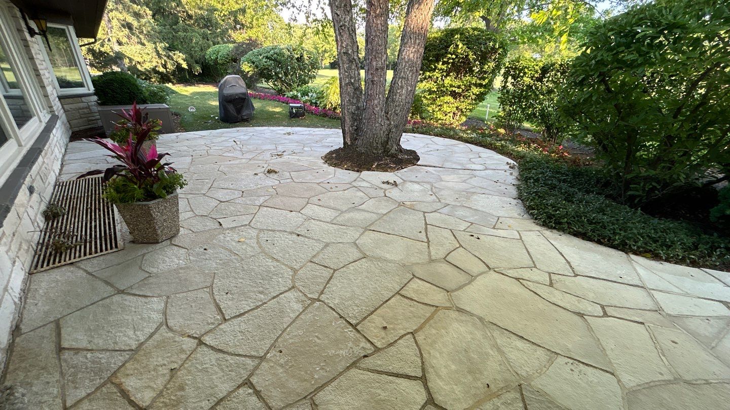 Brick paver clean, sand and seal.  using Surebond SB-1300 by Northern Power Washing LLC.