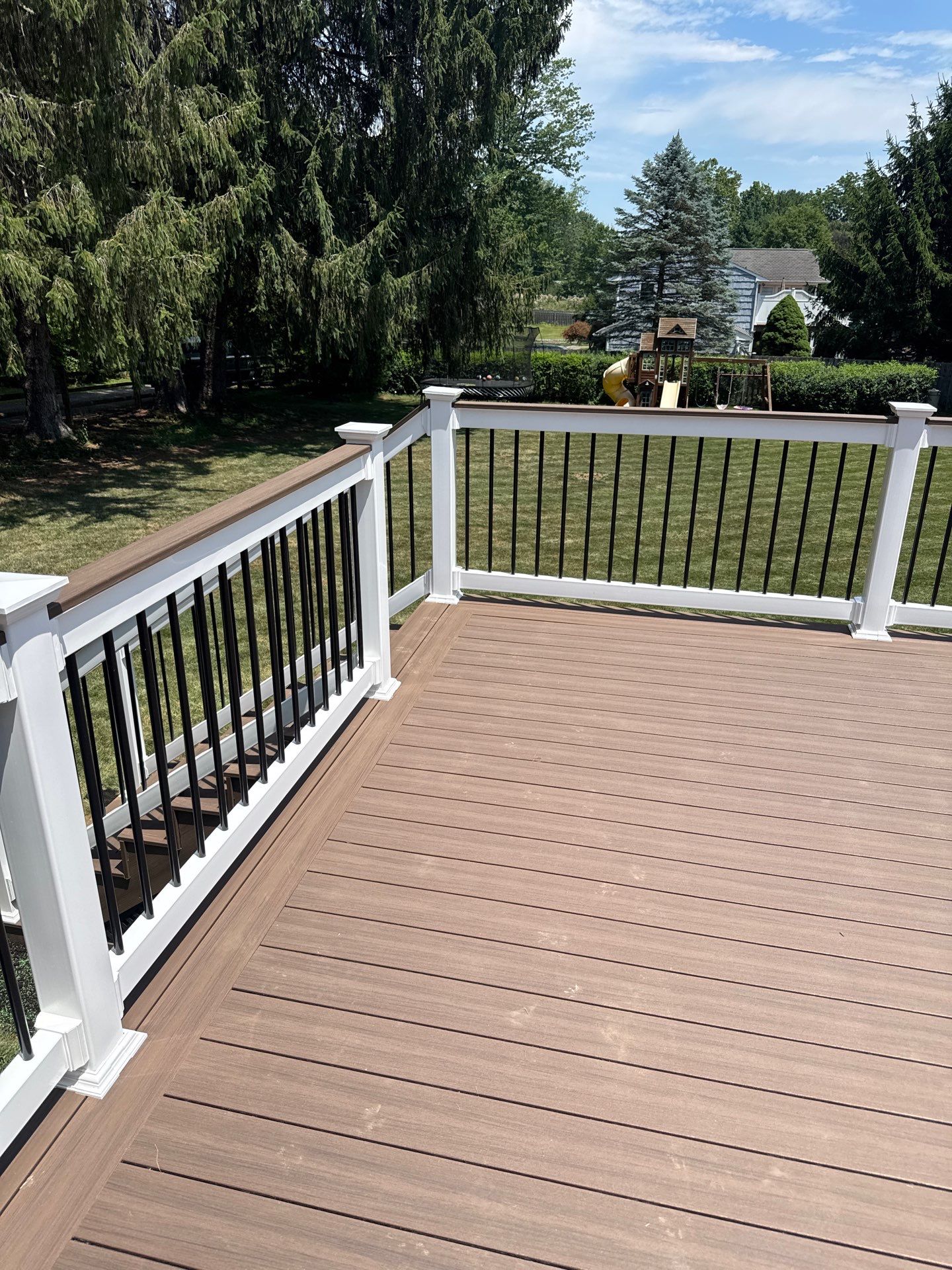 New Deck in Mendham, New Jersey by deck guardian