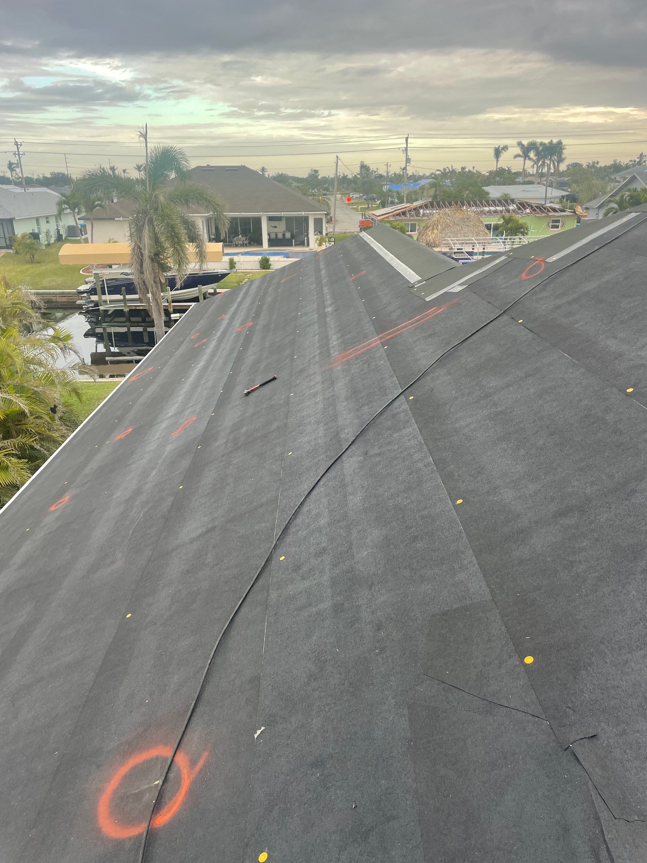 Residential Roofing Installation using Owens Corning Duration Shingles by Four Peaks Roofing
