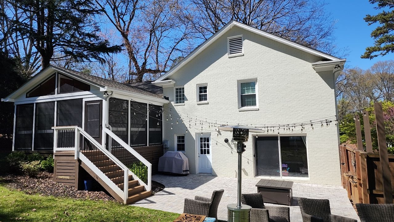 House Wash using cleaner by Power Wash Masters LLC