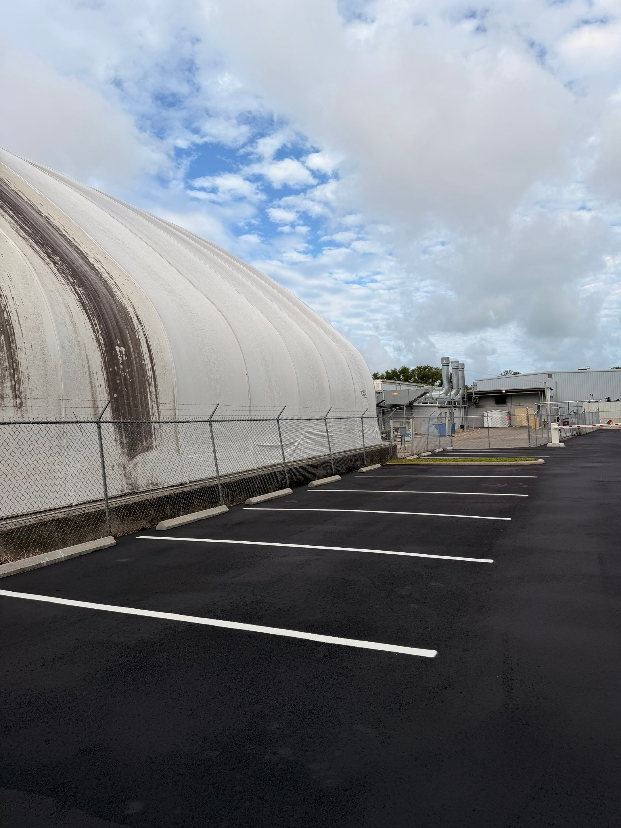 Industrial Safety Line Striping and Thermoplastic Walkways in Sarasota by Everline Coatings & Services - Southwest FL