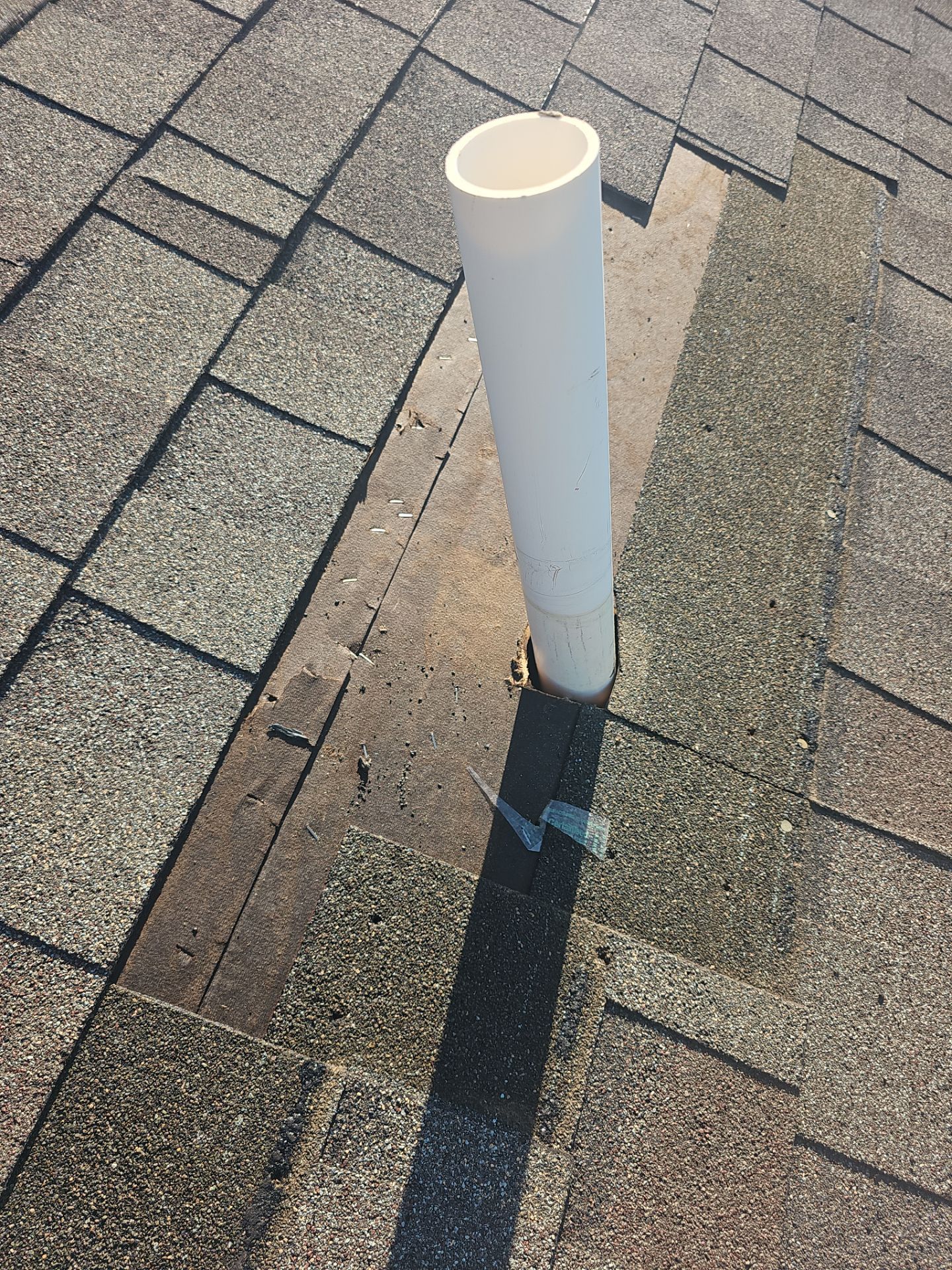 Roof Repair - Ridge Vent and Vent Flashing Boot Replacement by Winchester Roofing