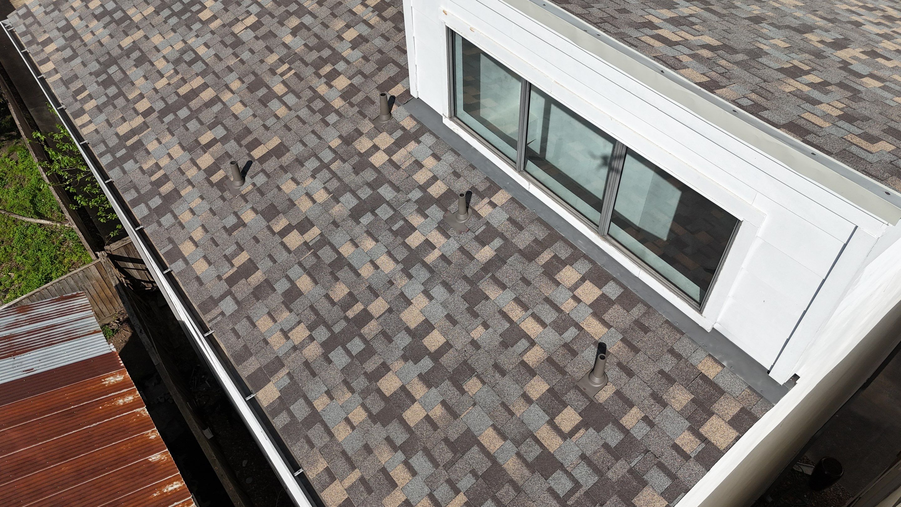 Residential Roofing Installation using IKO Dynasty near Downtown! by Core Four Roofing