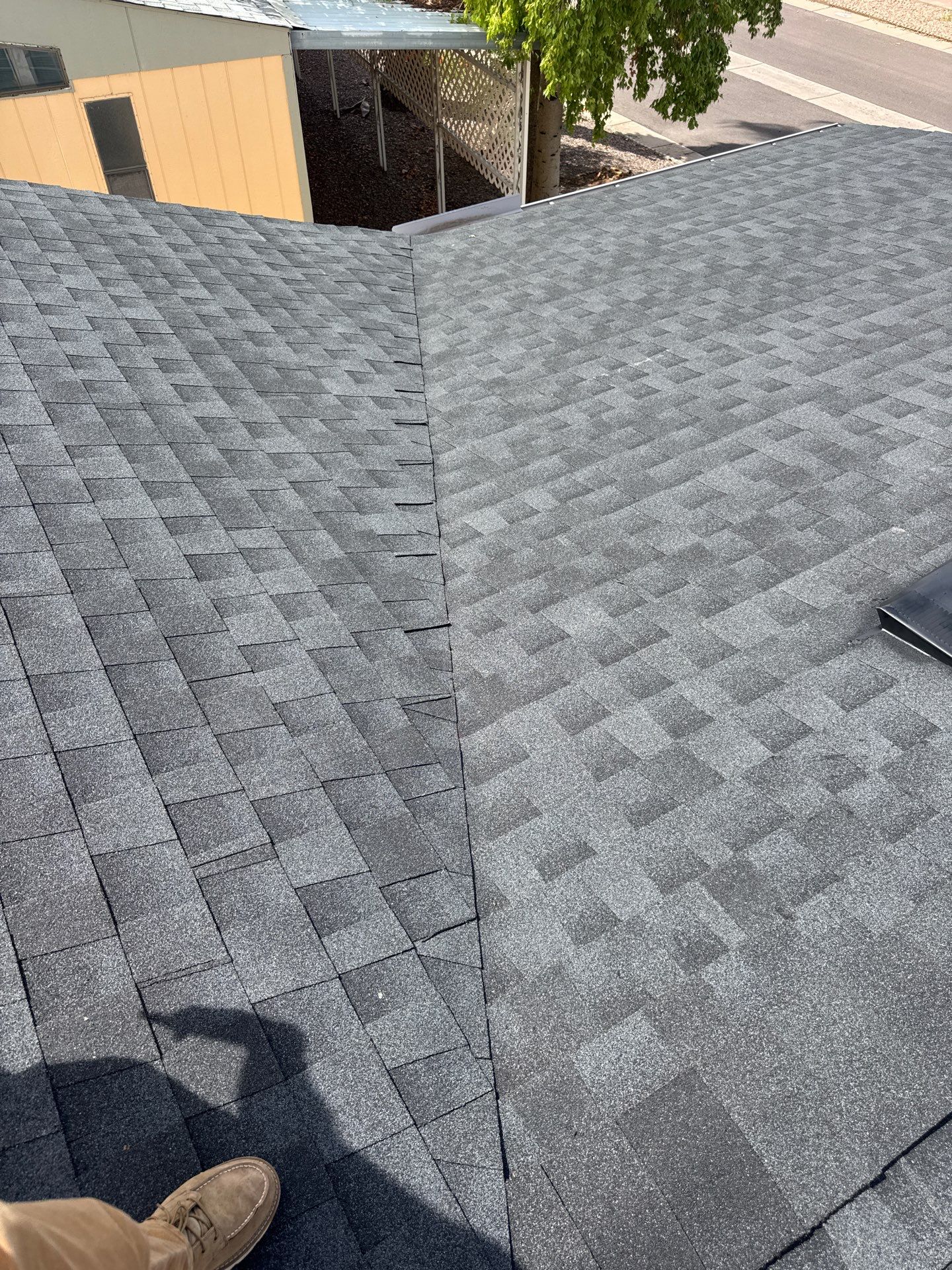 Residential Roof Install using GAF in Mesa by Weather-Tite Roofing