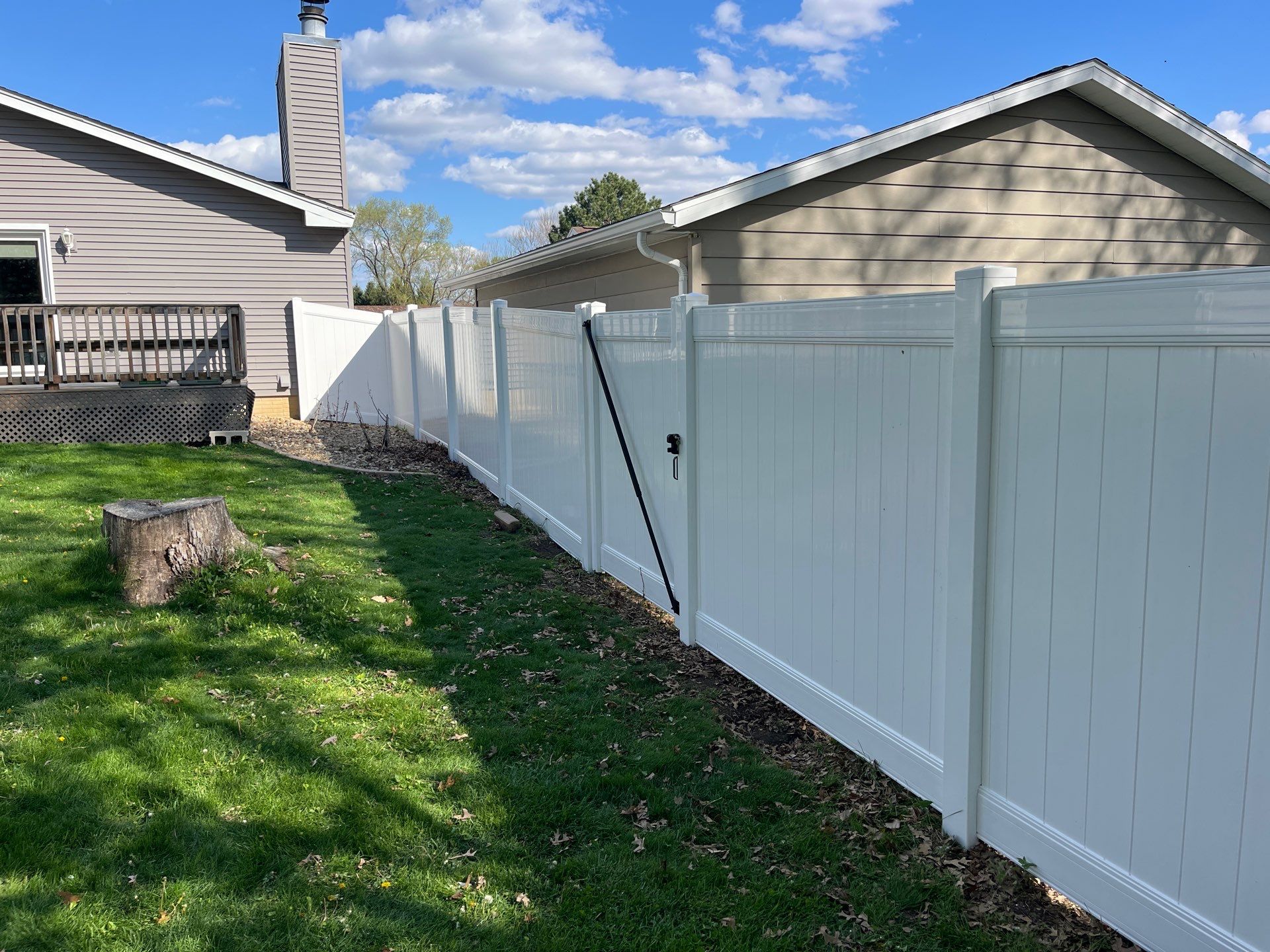 Project in Cedar Falls by Perfect Picket Fence and Stain