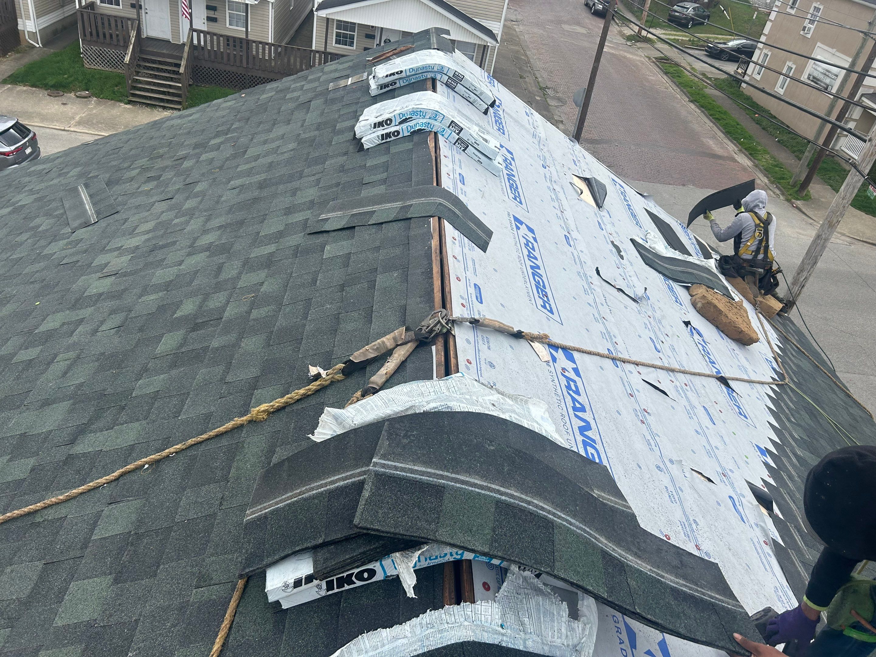 Residential Roofing Installation using Performance Shingles by Mr. Roofer