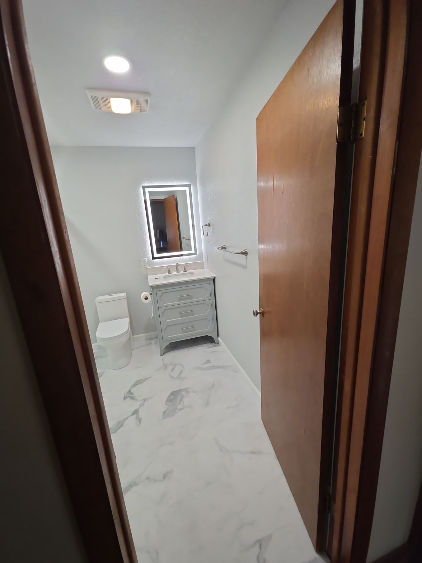 Bathroom remodel by In & Out Construction & Remodeling, LLC