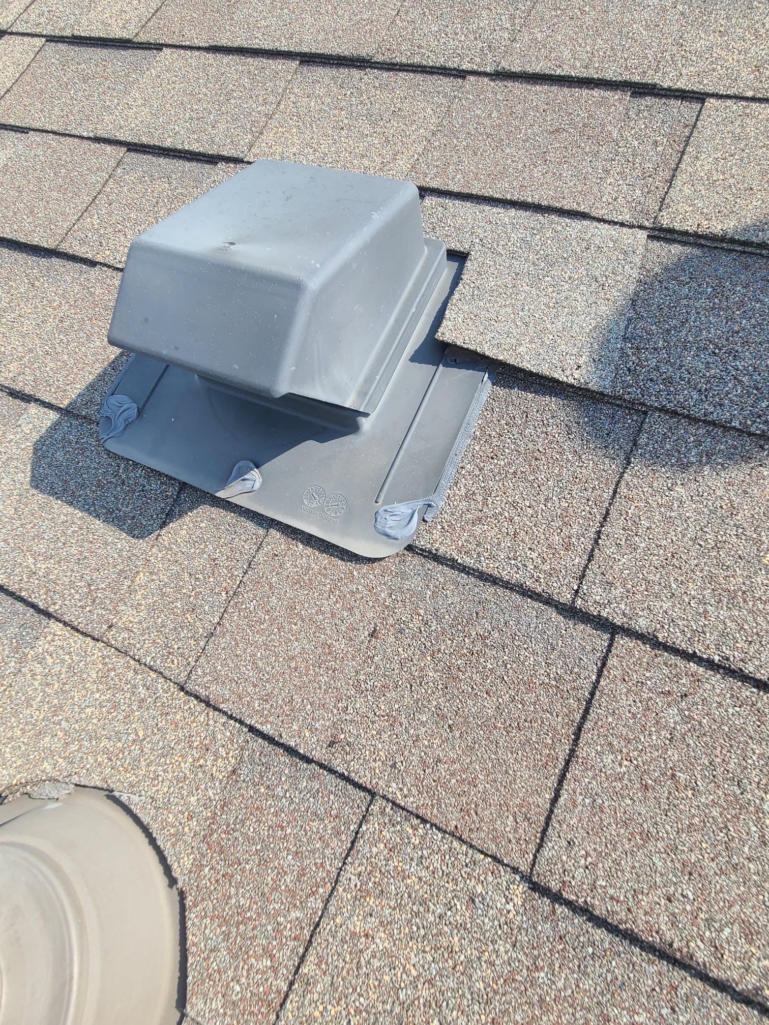 Hail Damage using Owen's Corning Duration (Lifetime) Shingles by Roof Repair Company