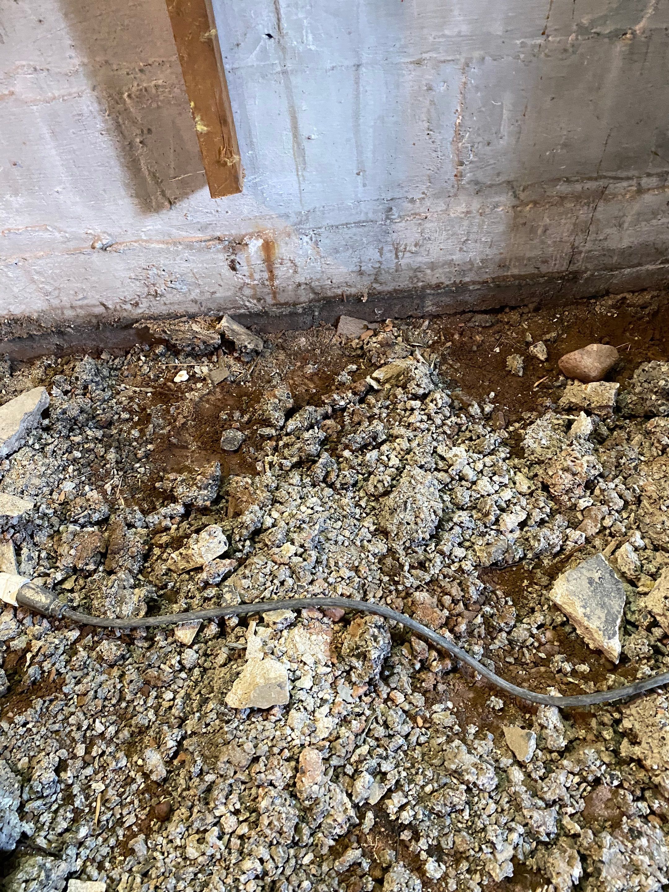 Interior French Drain, Lally Column Replacement & Concrete Floor Replacement in South Orange, NJ by Pure Service Pro, LLC