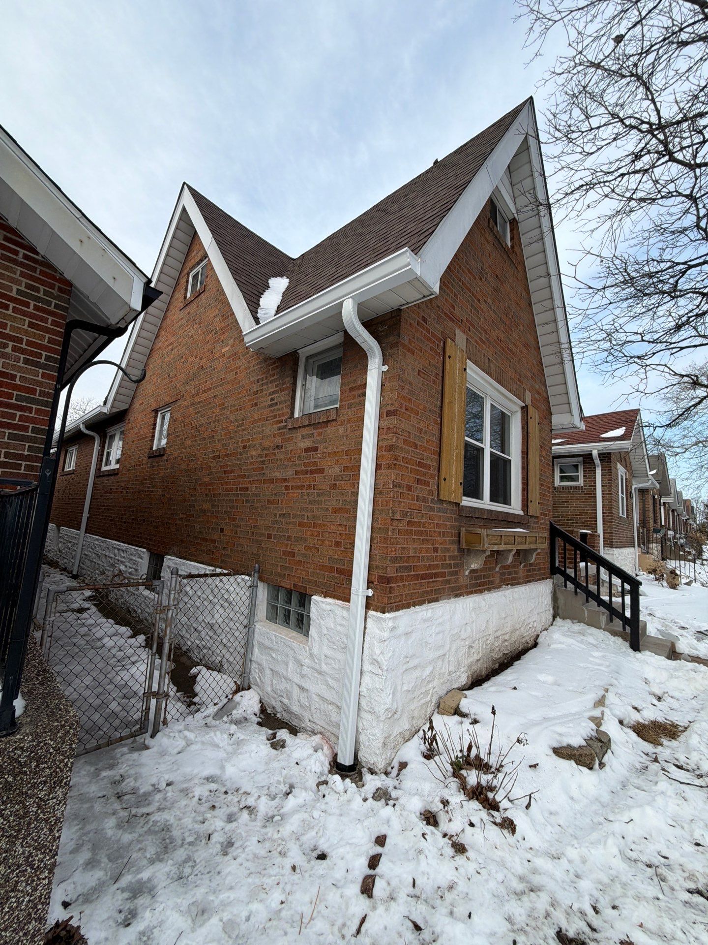 Holly Hills Storm Restoration: Soffit Repair & 6" Gutter Upgrade (South St. Louis) by Acute Roofing And Exteriors