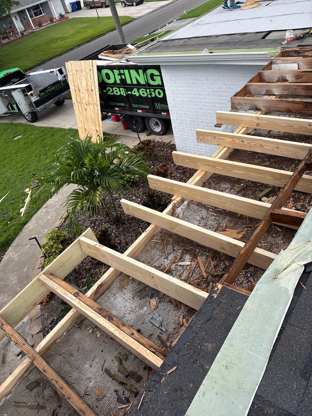 Project in St. Petersburg 33702 by Mitchell Roofing Company LLC 