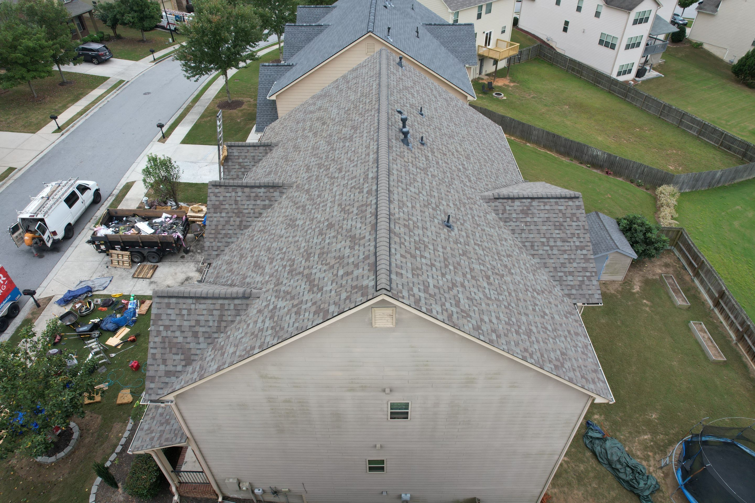 Residential Roofing Installation using Owens Corning by Inspector Roofing and Restoration