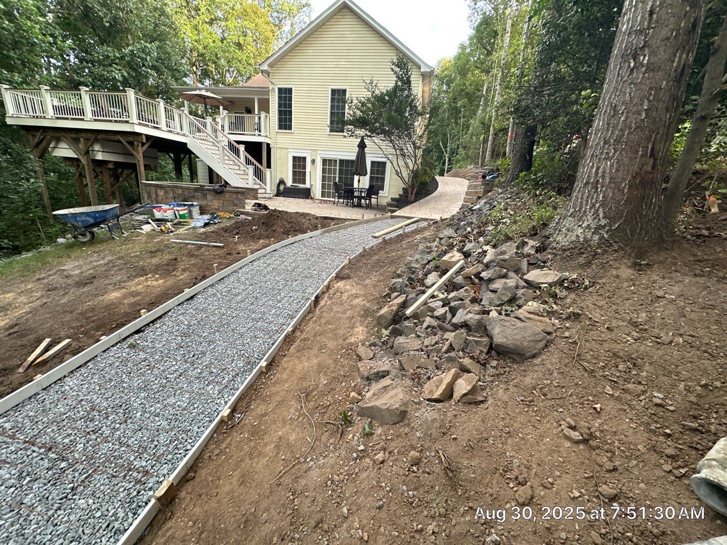 Pickle Ball Court in Mineral by City Light Construction LLC