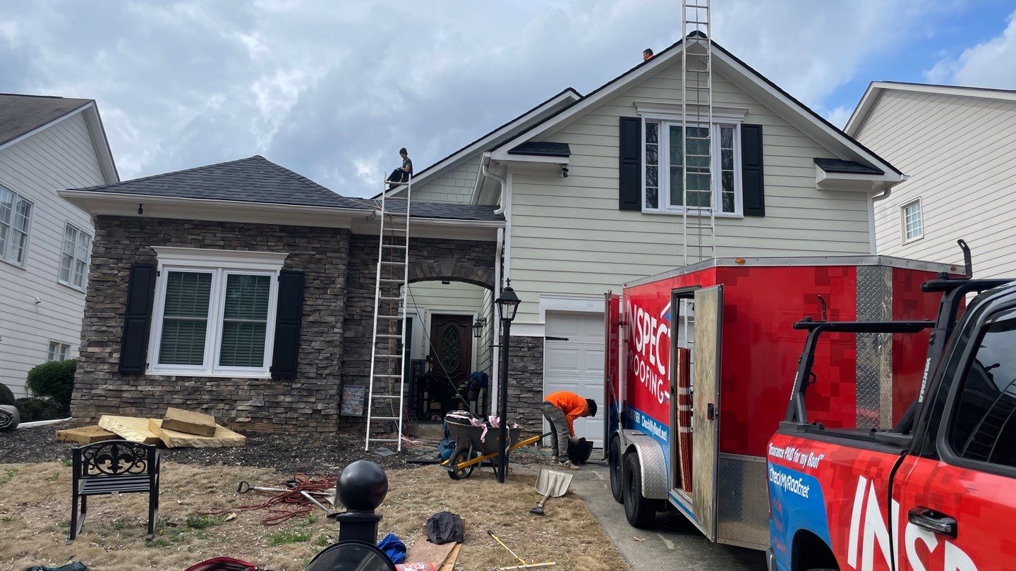 Residential Roofing Installation using Owens Corning by Inspector Roofing and Restoration