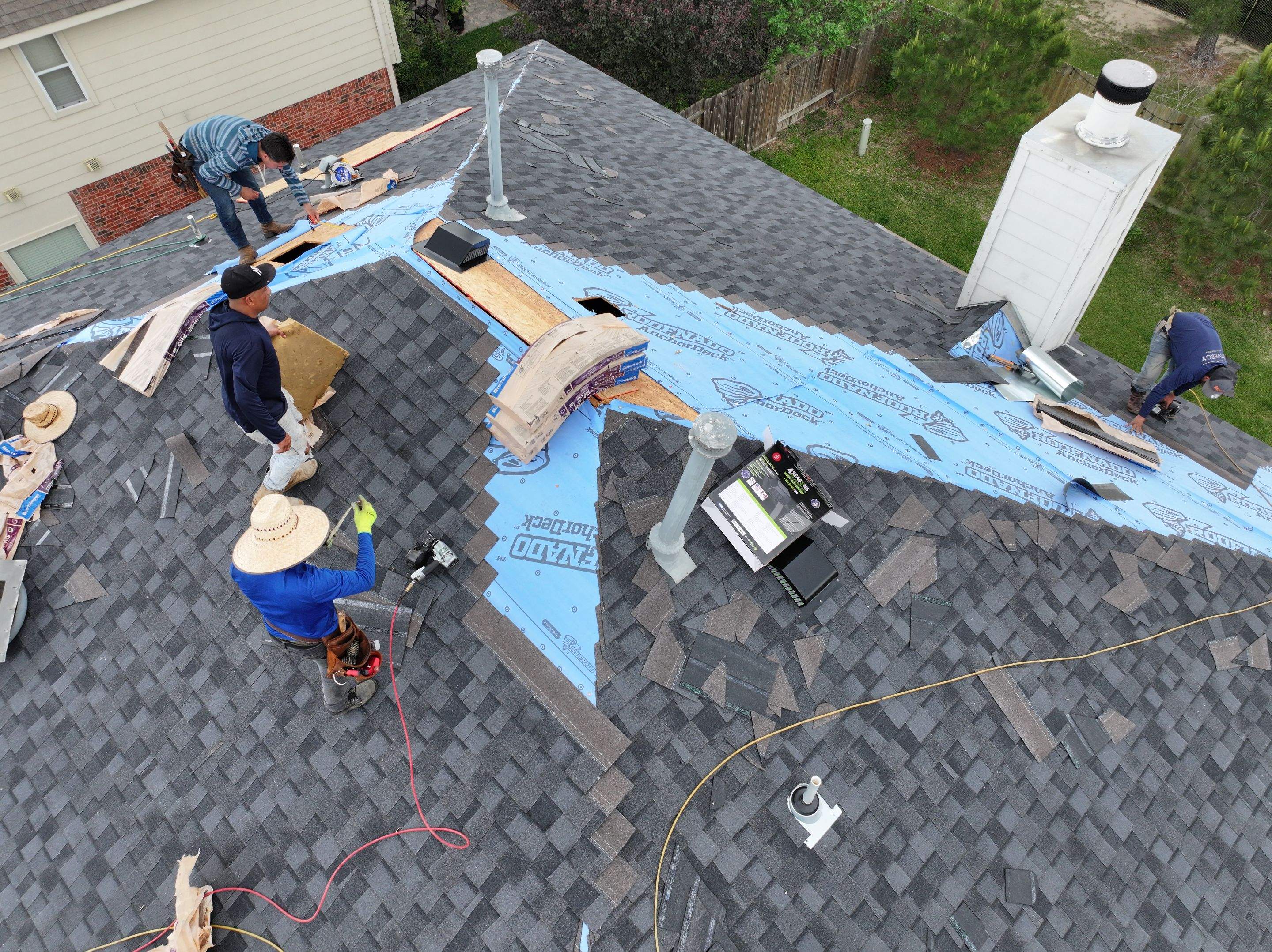 Complete Shingle Roof Replacement — Spring, TX by PL Roofing & SB Roofing, LLC.