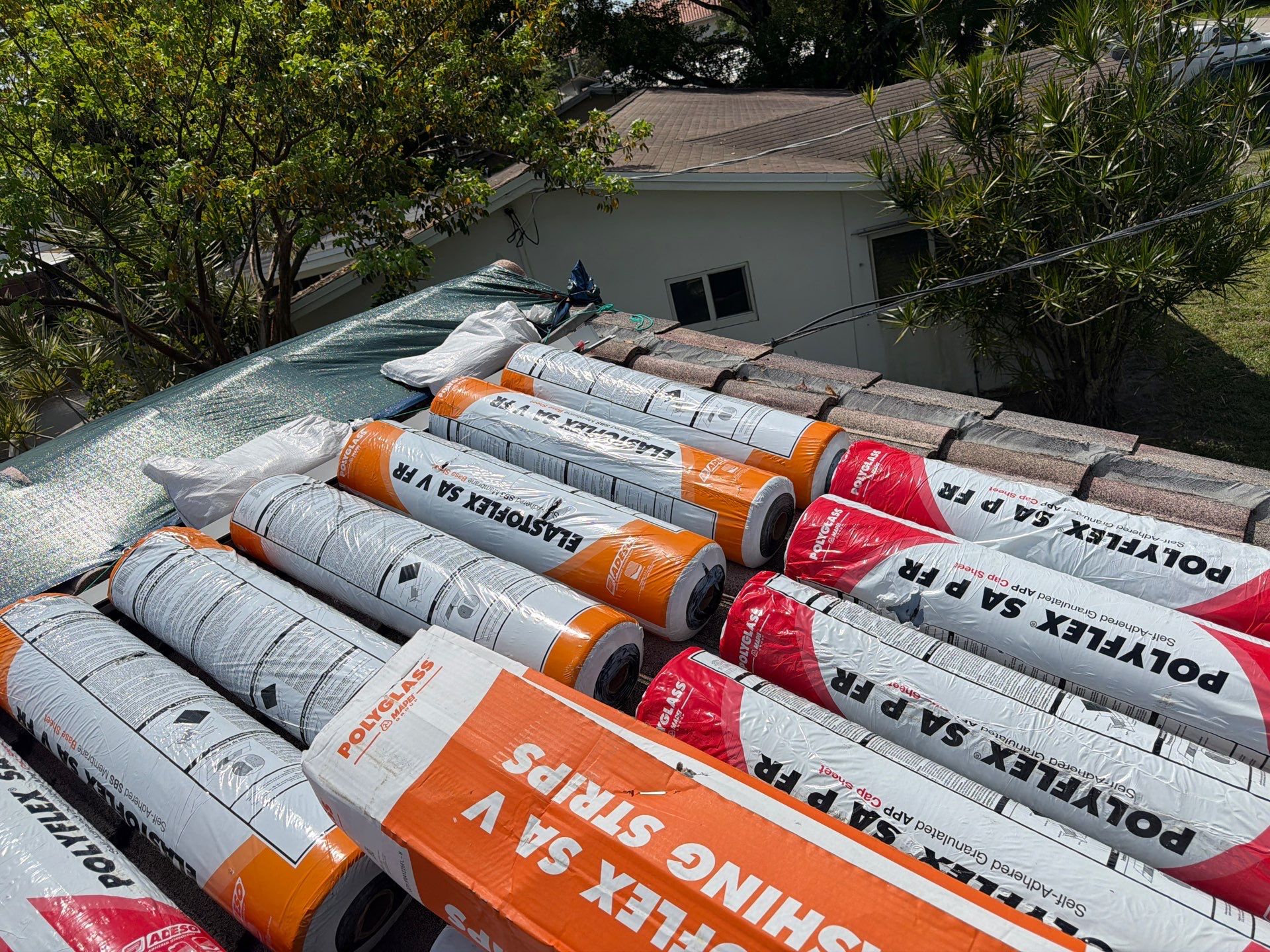 Residential Roofing Installation using Crown by BLUES BROTHERS ROOFING