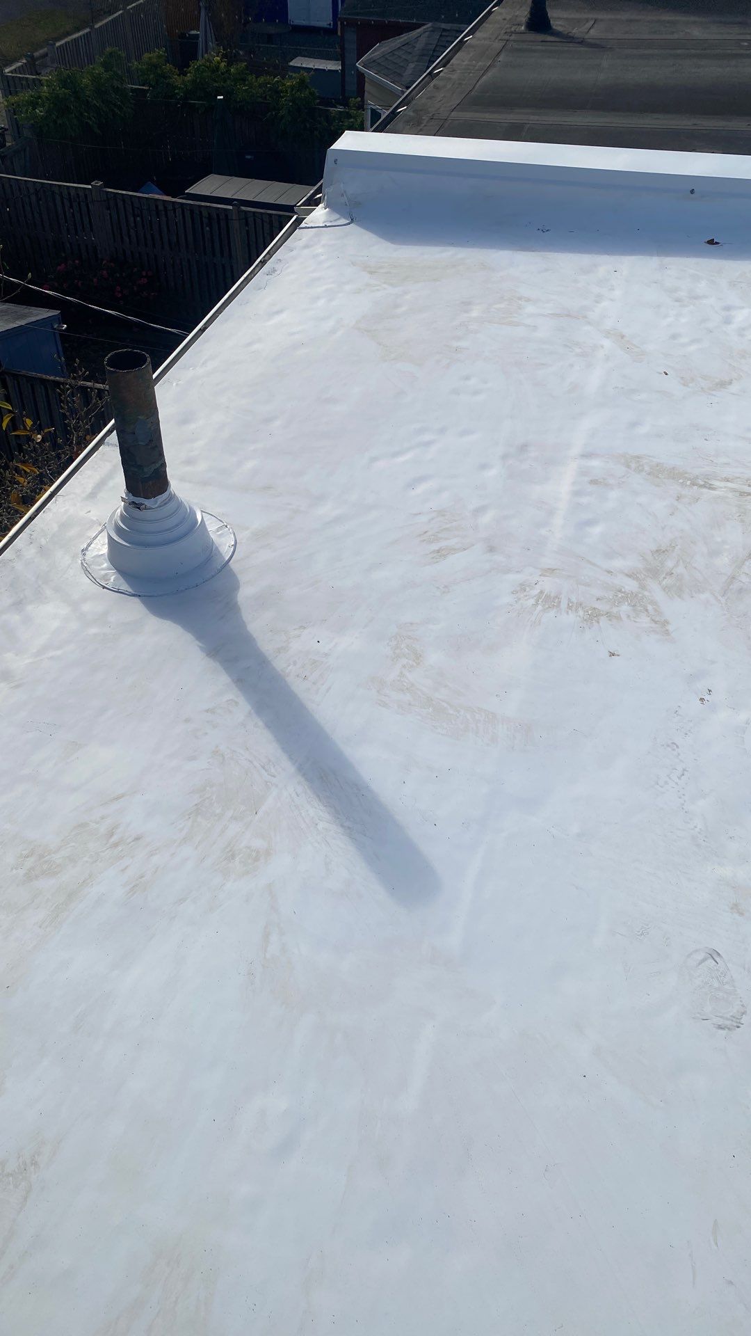 Alexandria: Residential Flat Roof Replacement with Mule Hide TPO Membrane by RM Banning, Inc.