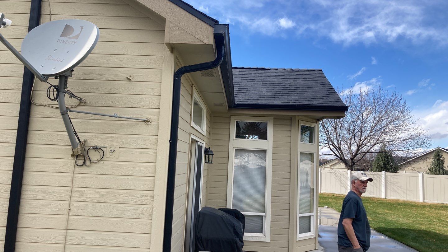 Beautifully maintained two story home with Duration Onyx Black located in Meridian by ID Roofing LLC