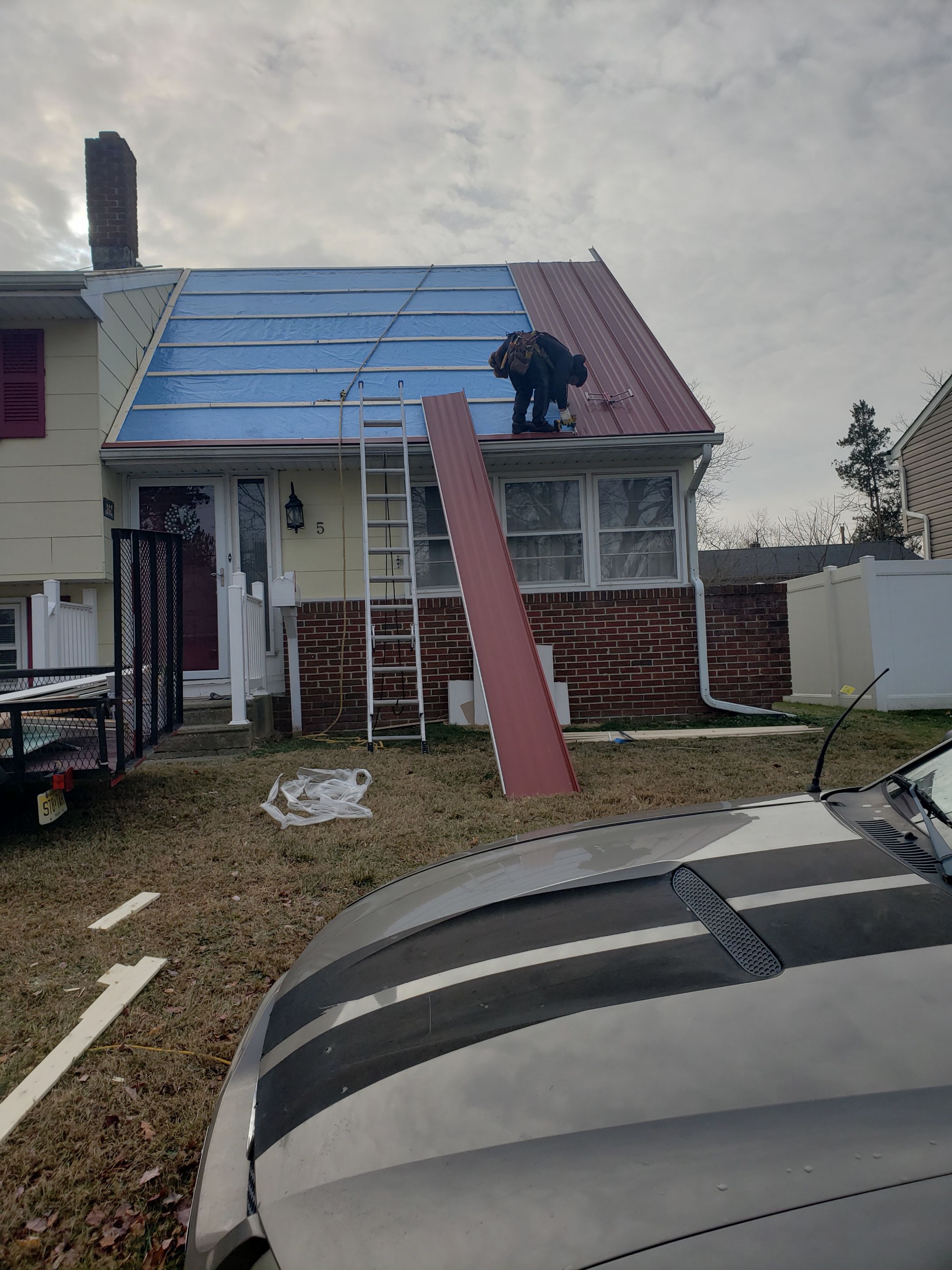  Colonial Red Standing Seam by Reimagine Roofing