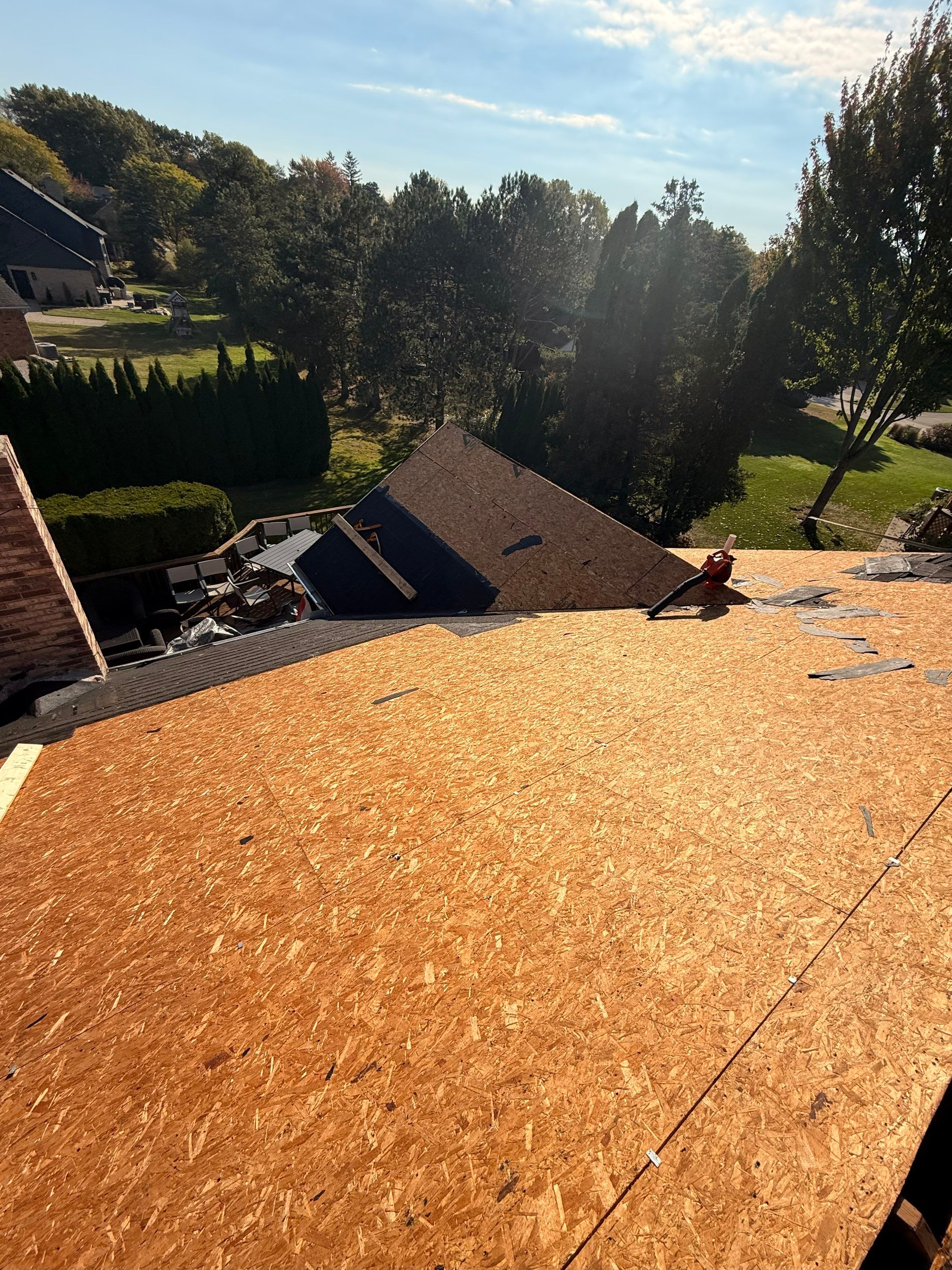 Roof Replacement using Owens Corning Teak by 180 Contractors