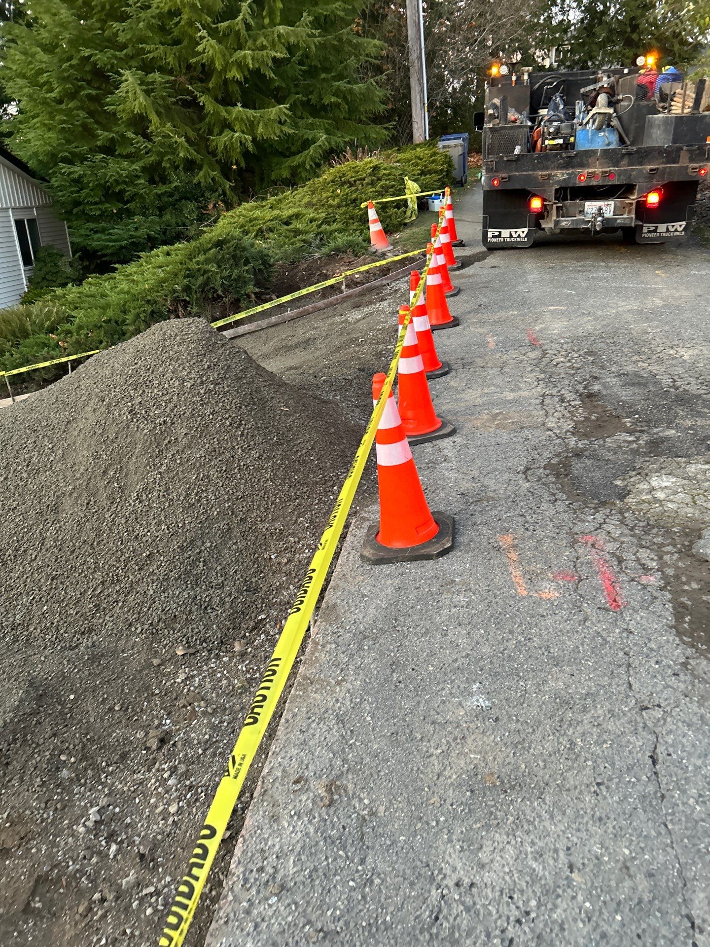 Raphil Haswega Concrete Driveway  by Jireh Asphalt & Concrete Inc 