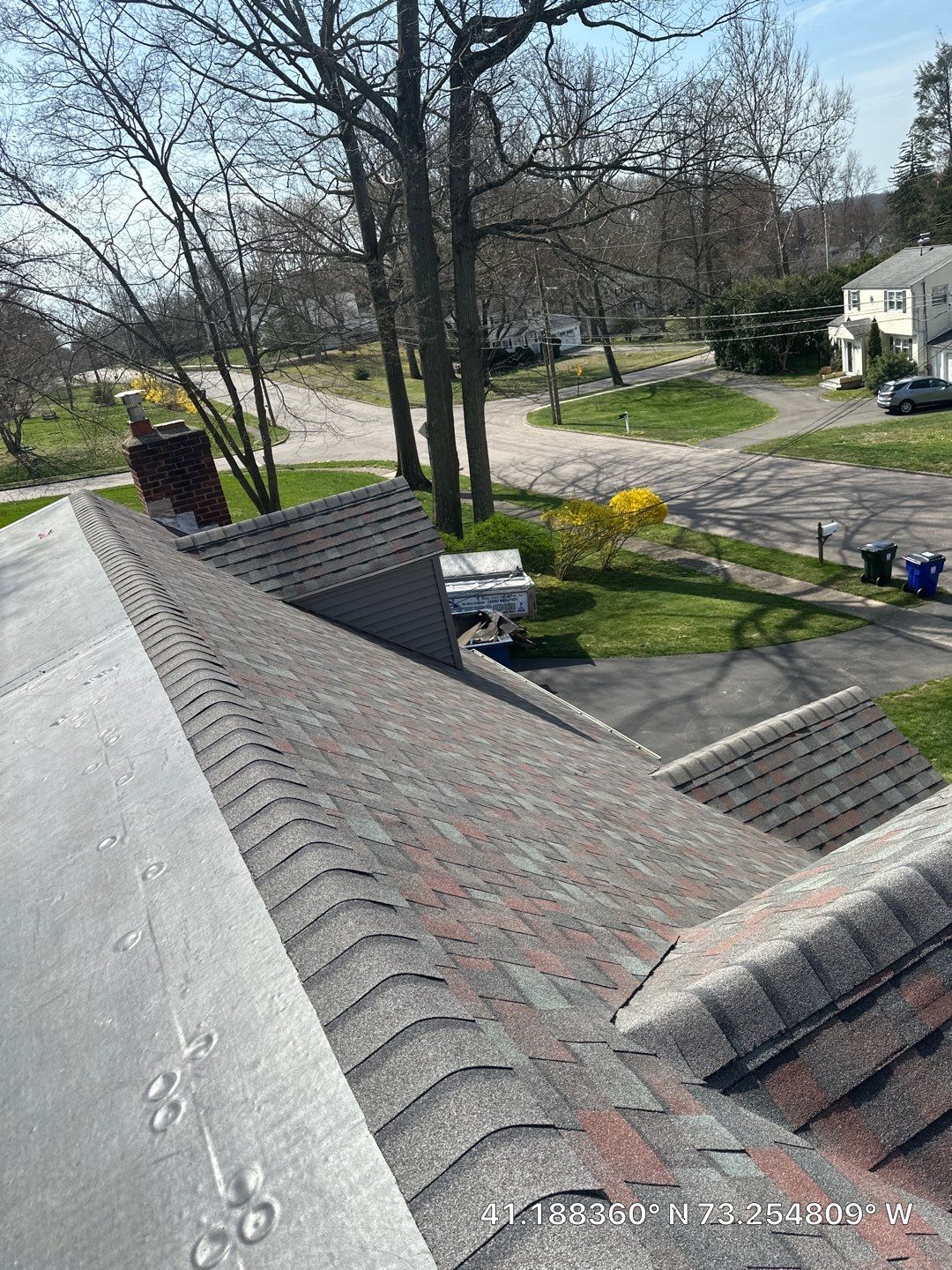 Residential Roofing Installation using Tamko Slatestone gray by A Plus Exterior