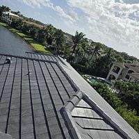Westlake Plantation Slate Like Dark Charcoal Blend by Total Roofing System The Metal Roof Experts